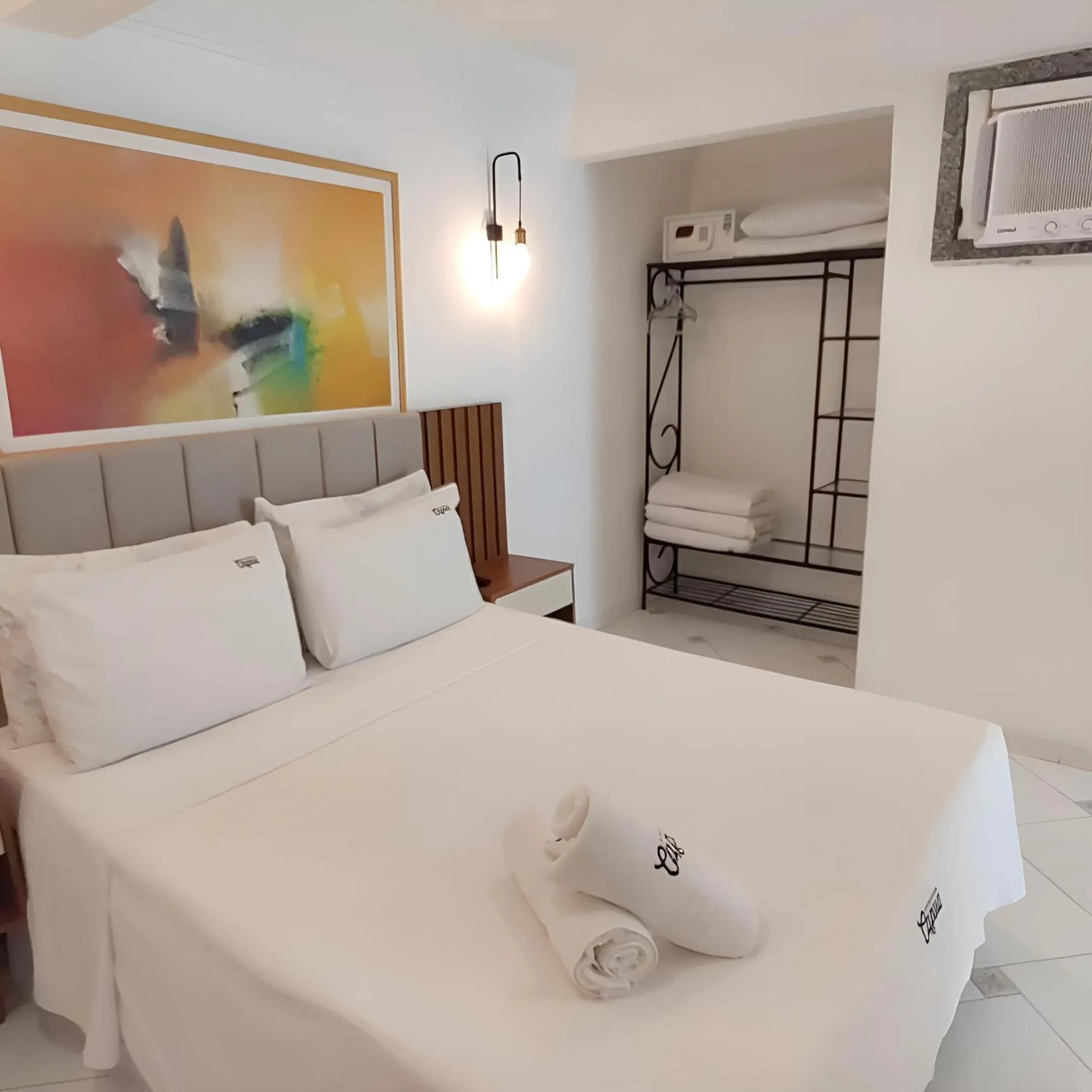 Bedroom, Bed in Pousada Capua Buzios