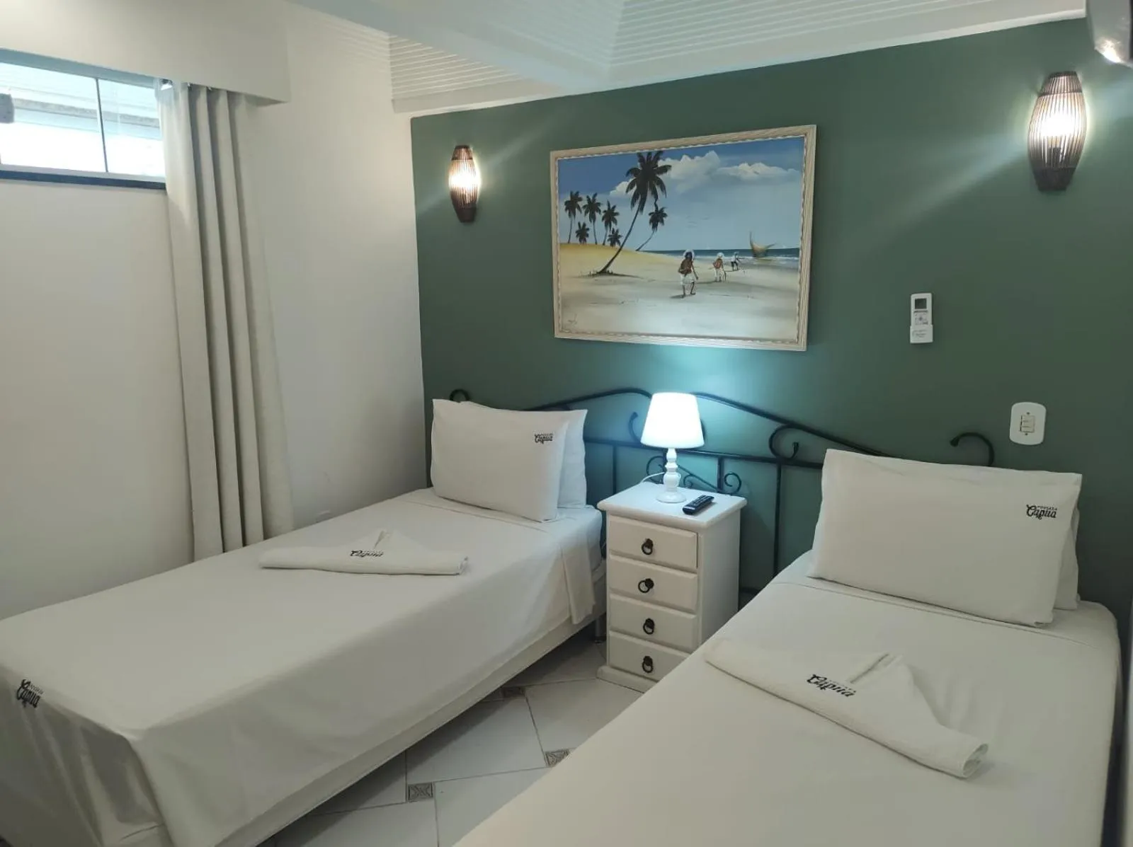 Bed in Pousada Capua Buzios