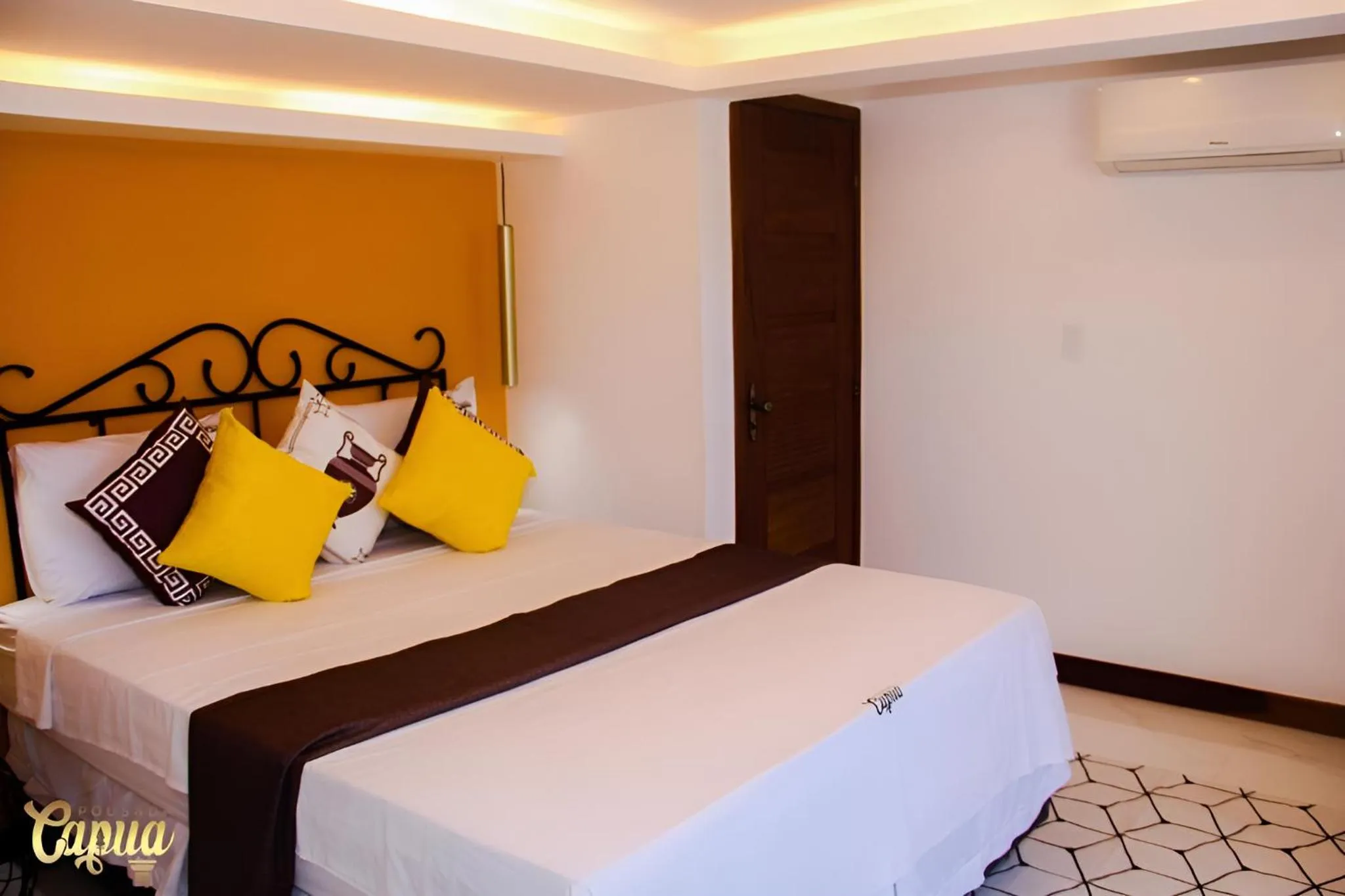 Bedroom, Bed in Pousada Capua Buzios