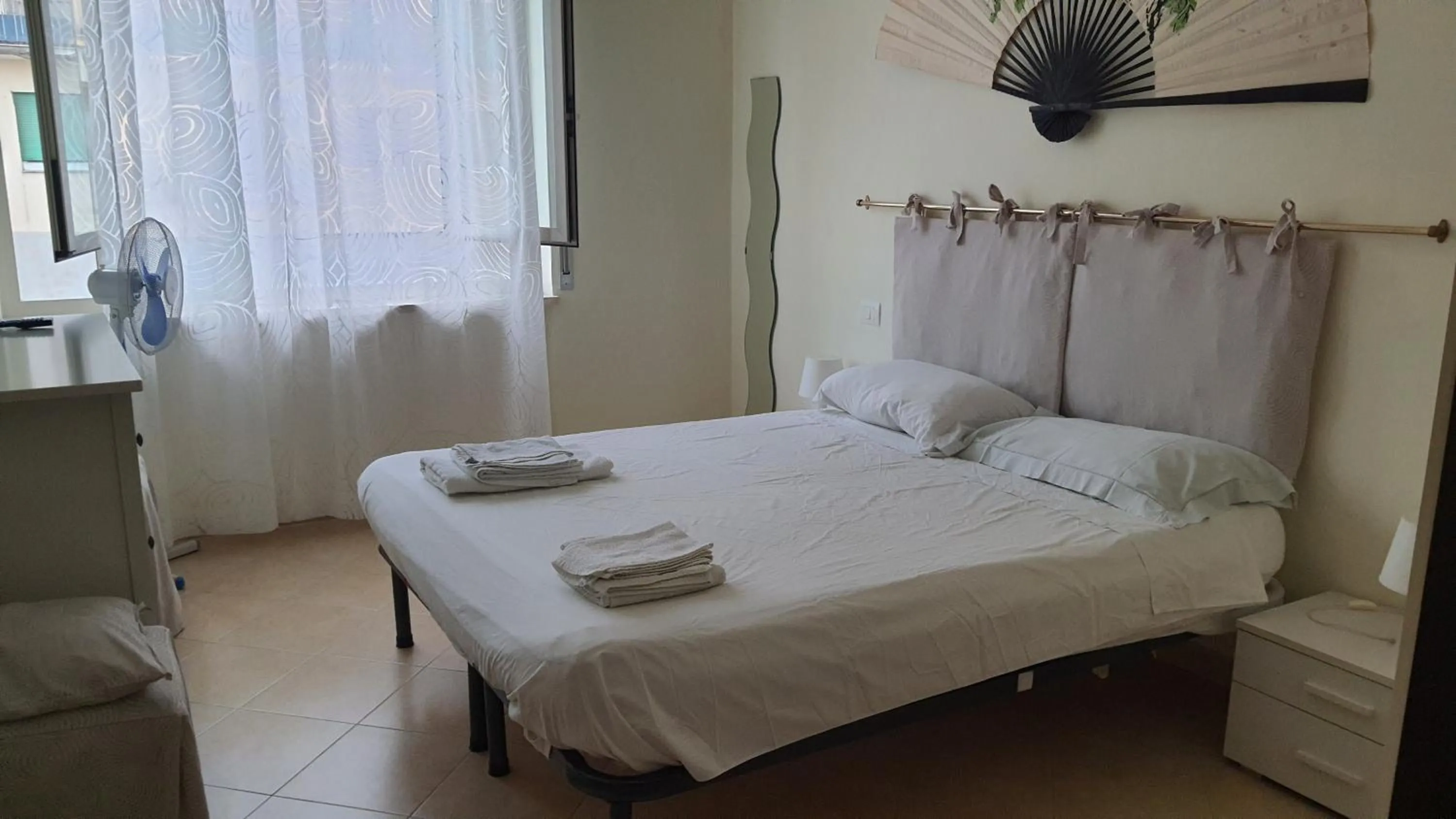 Bed in Amalfi Coast Apartment