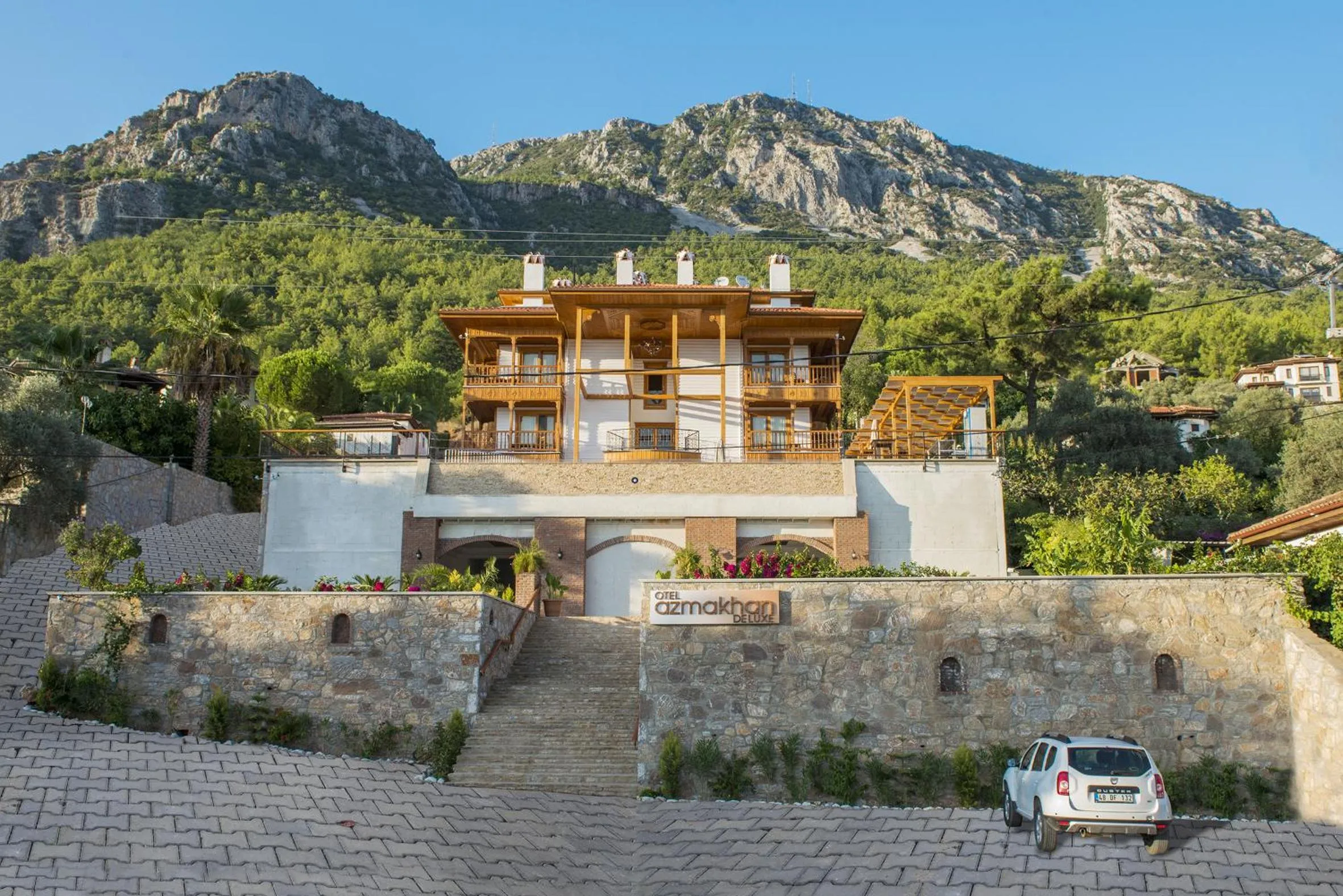 Facade/entrance in Hotel Lotus Spa&Sport Akyaka