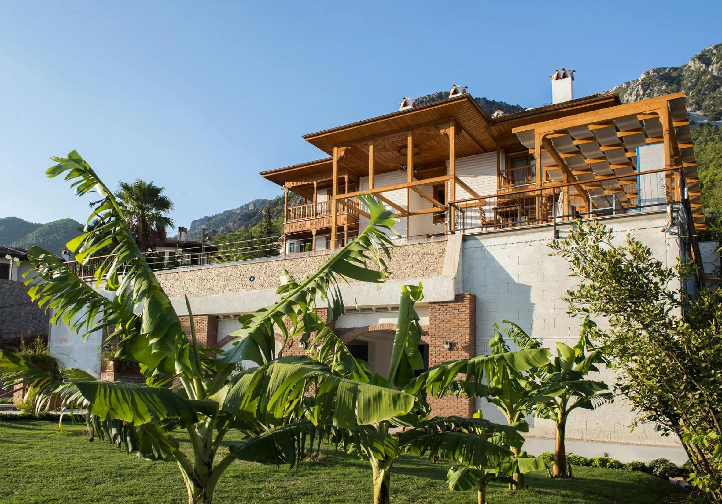 Facade/entrance in Hotel Lotus Spa&Sport Akyaka
