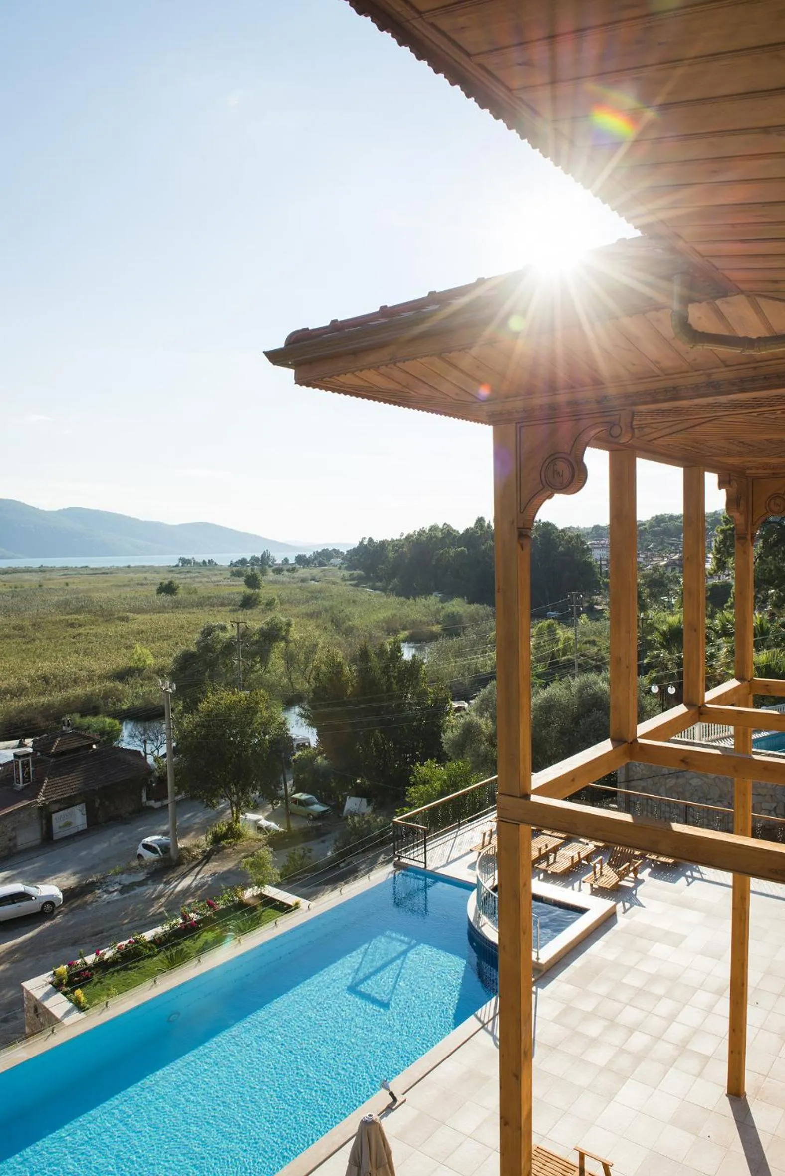 View (from property/room) in Hotel Lotus Spa&Sport Akyaka