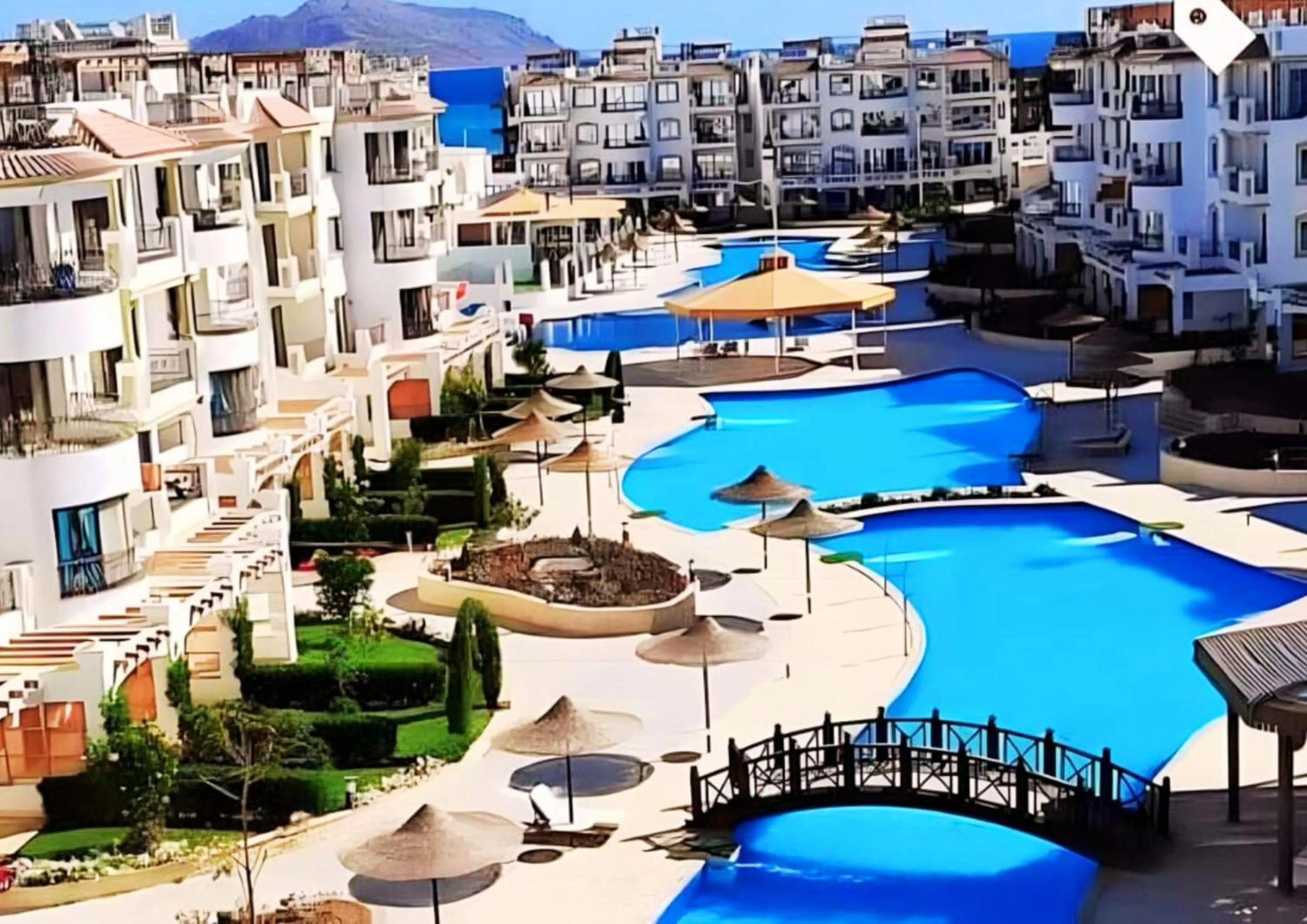 Property building in Luxury Sharm Hills Resort