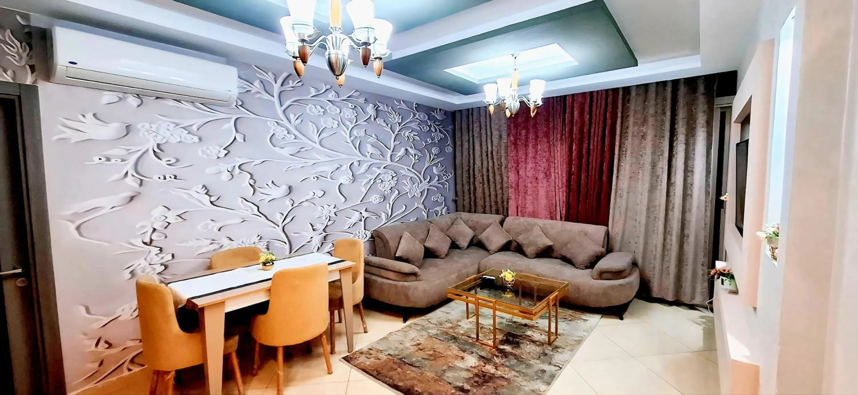 Living room in Luxury Sharm Hills Resort