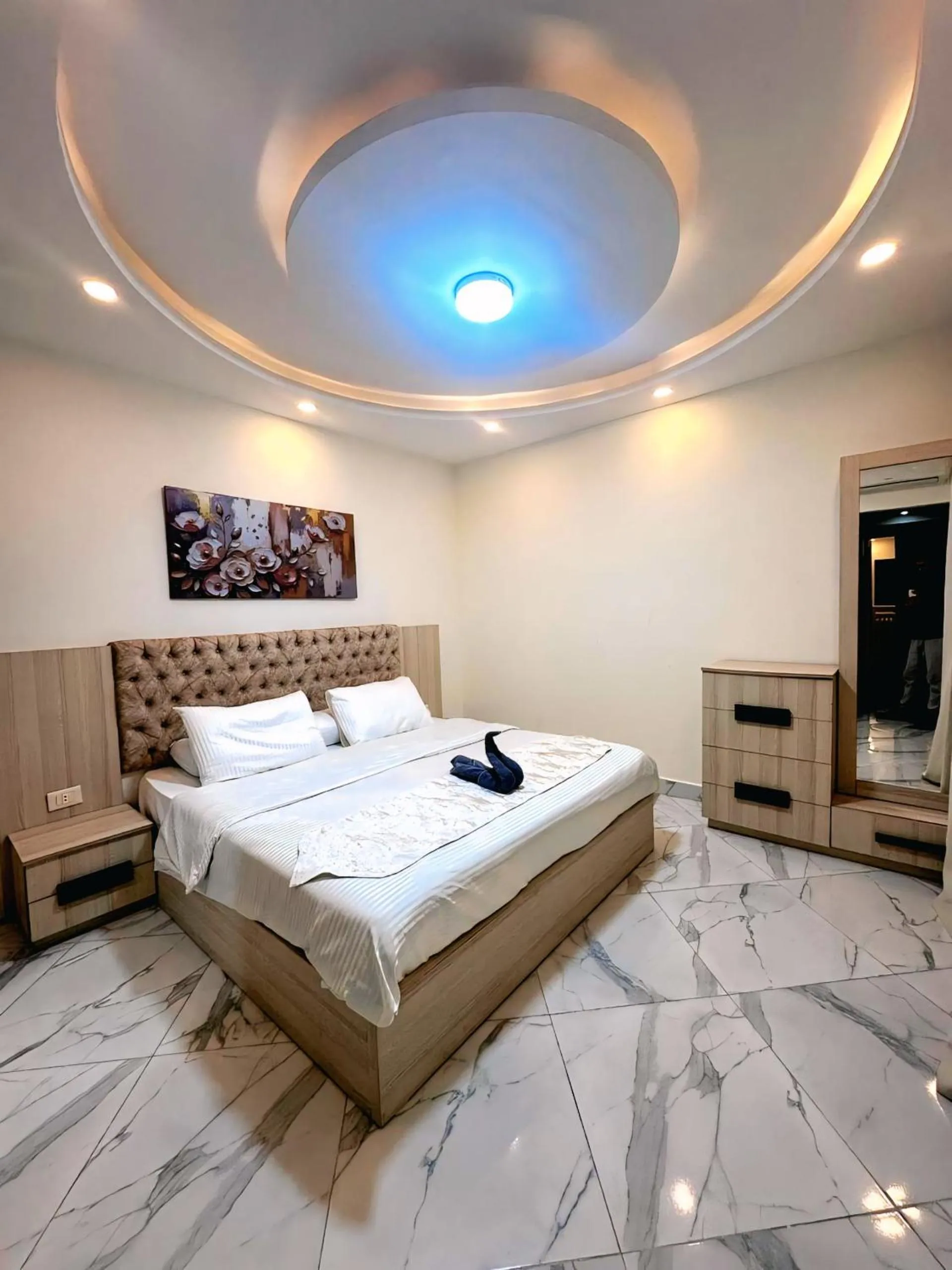 Bed in Luxury Sharm Hills Resort