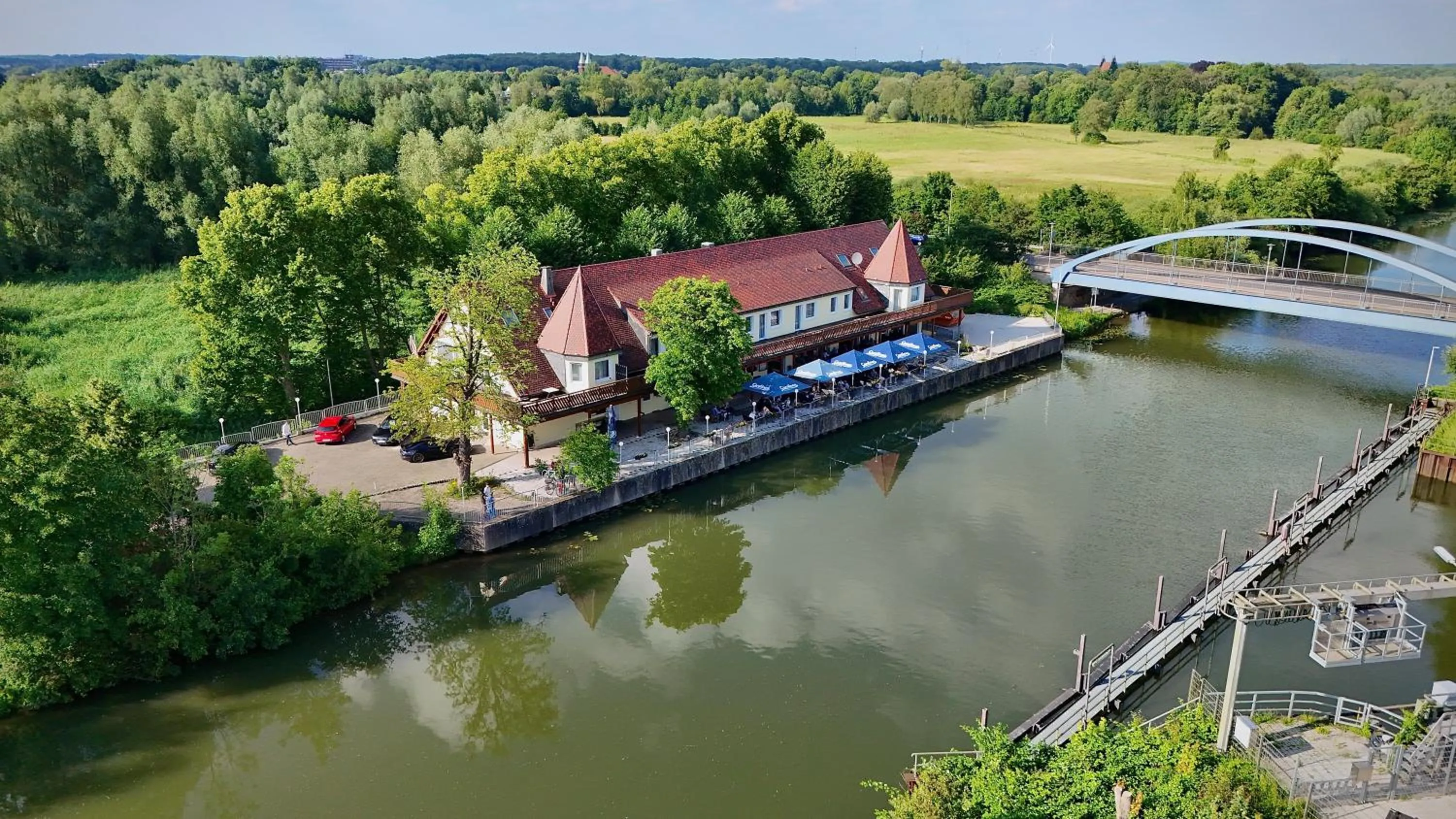 Property building in Bootshaus Hamm