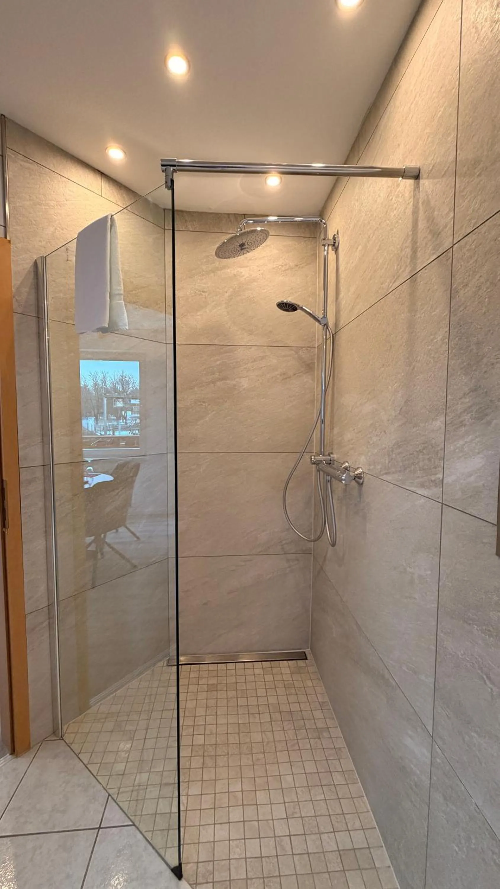 Shower in Bootshaus Hamm