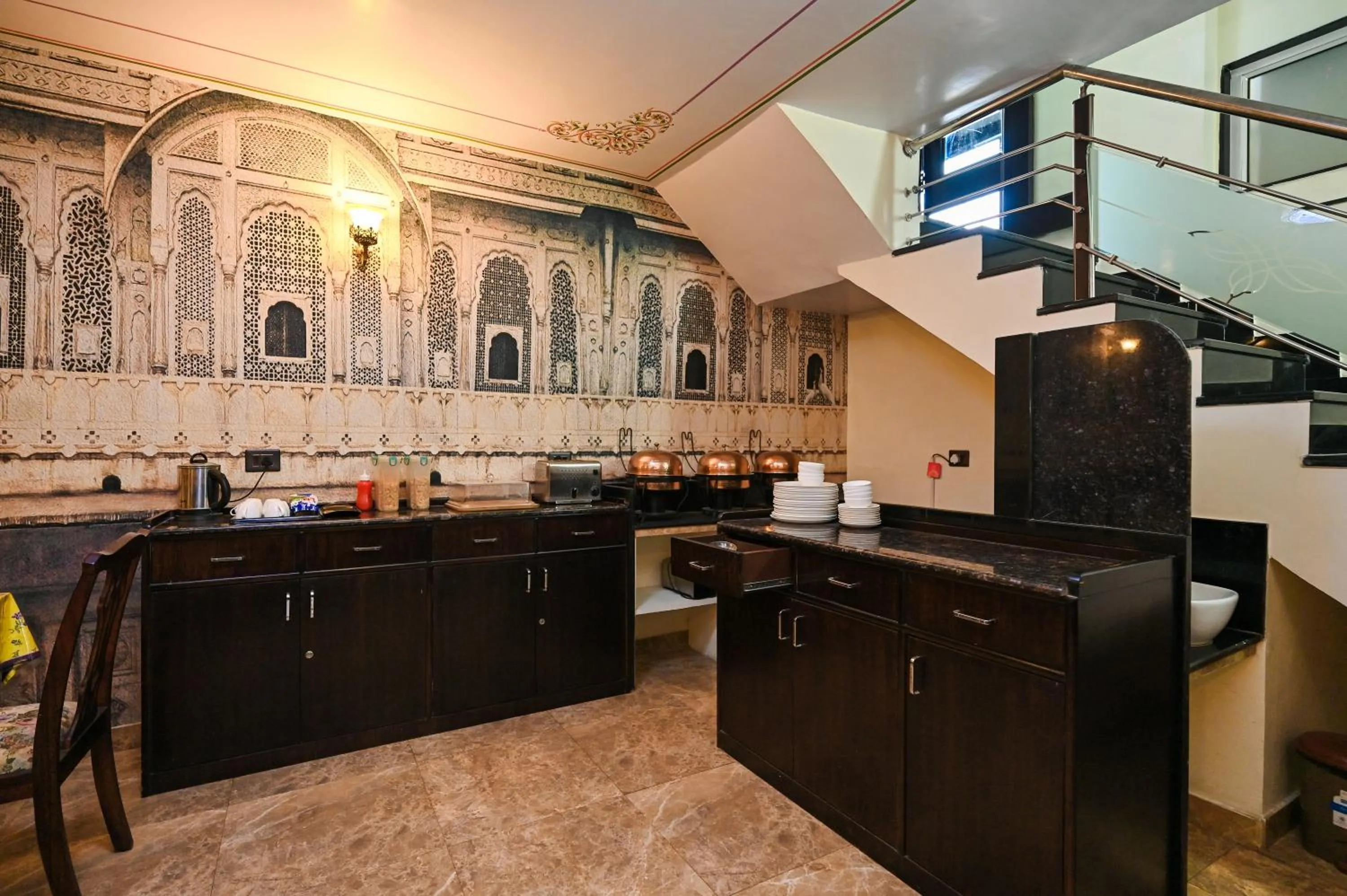 Dining area in Harnawa Haveli - A Boutique Heritage Stay