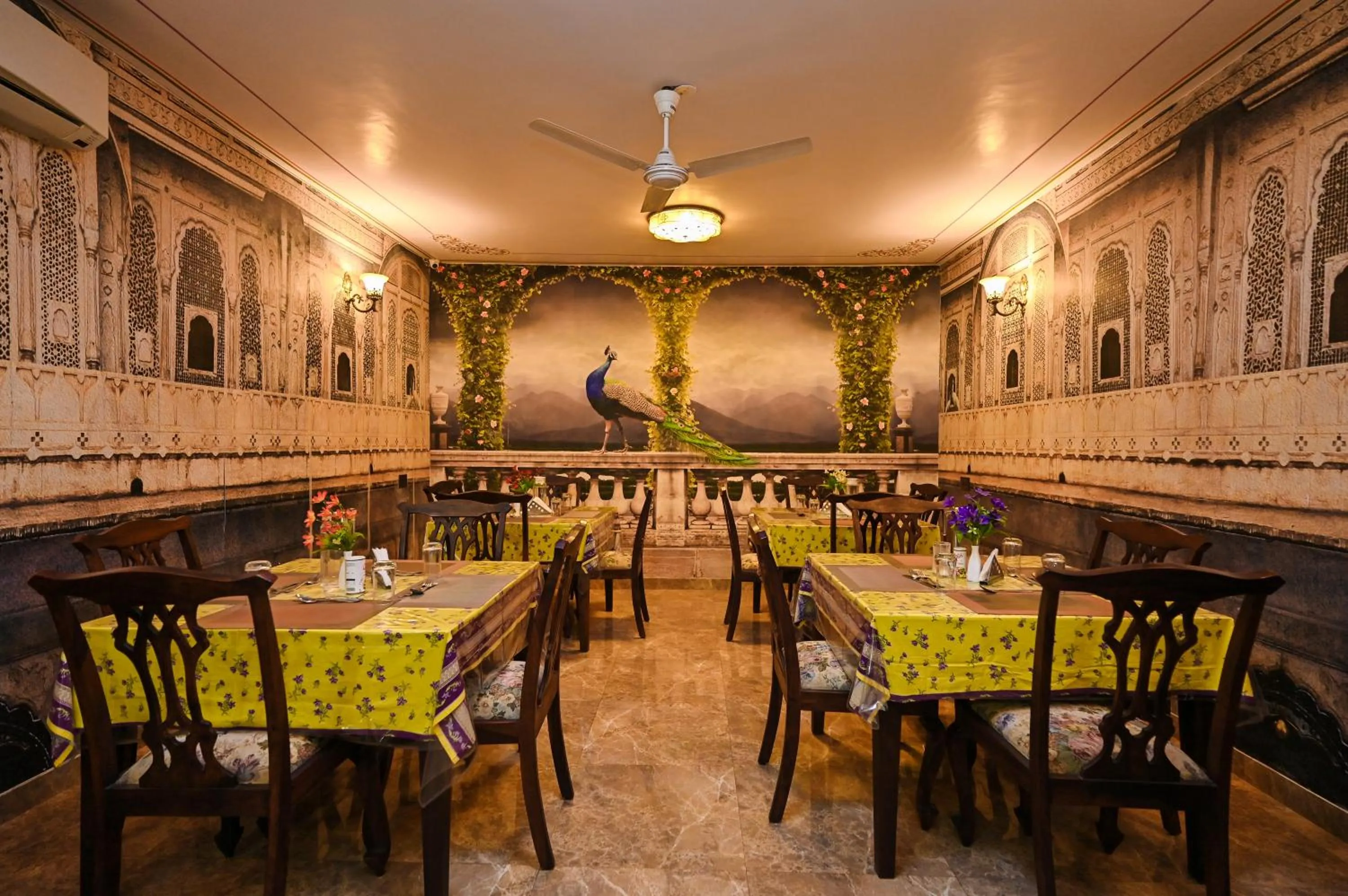 Dining area in Harnawa Haveli - A Boutique Heritage Stay
