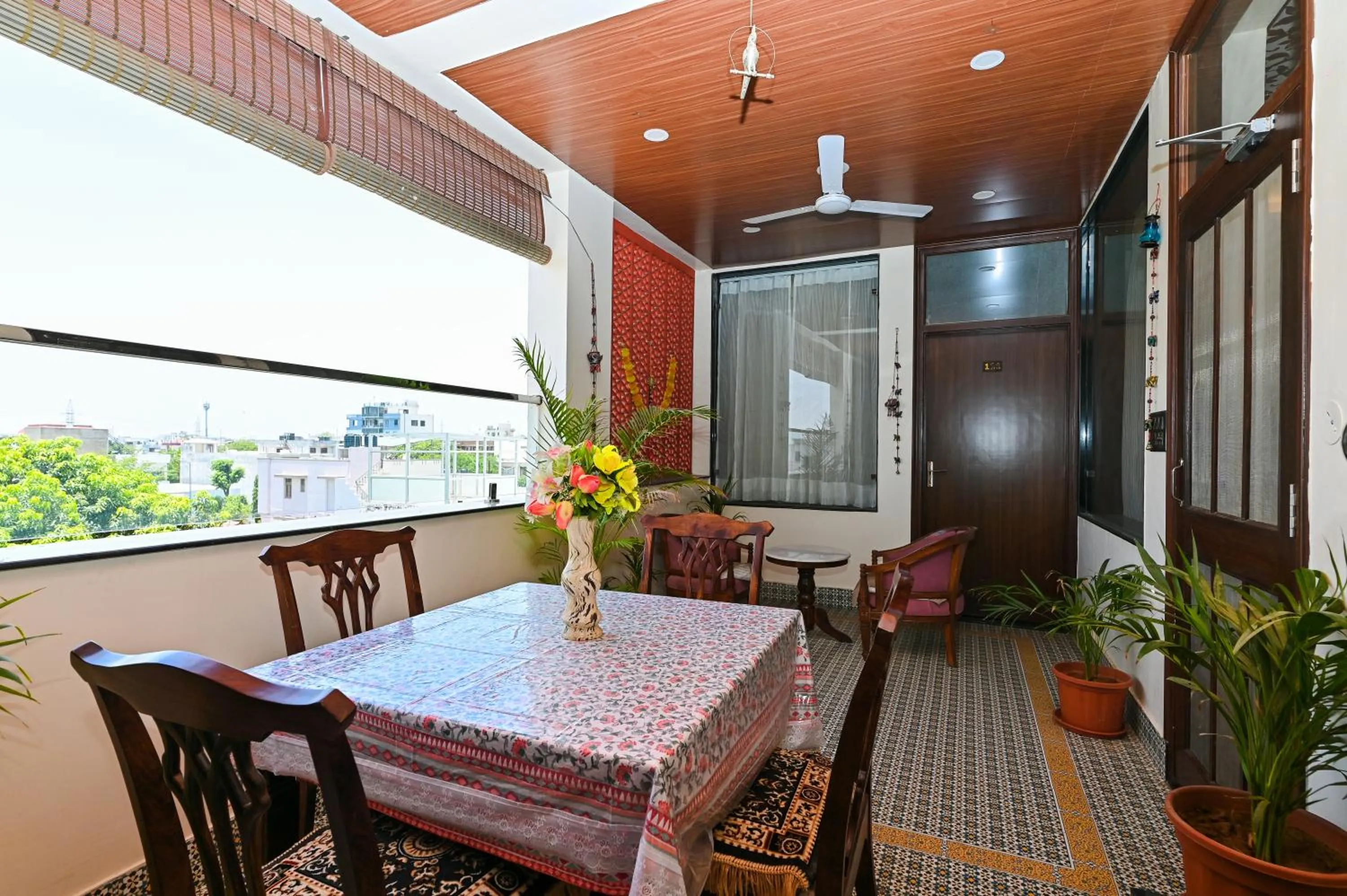 Dining area in Harnawa Haveli - A Boutique Heritage Stay