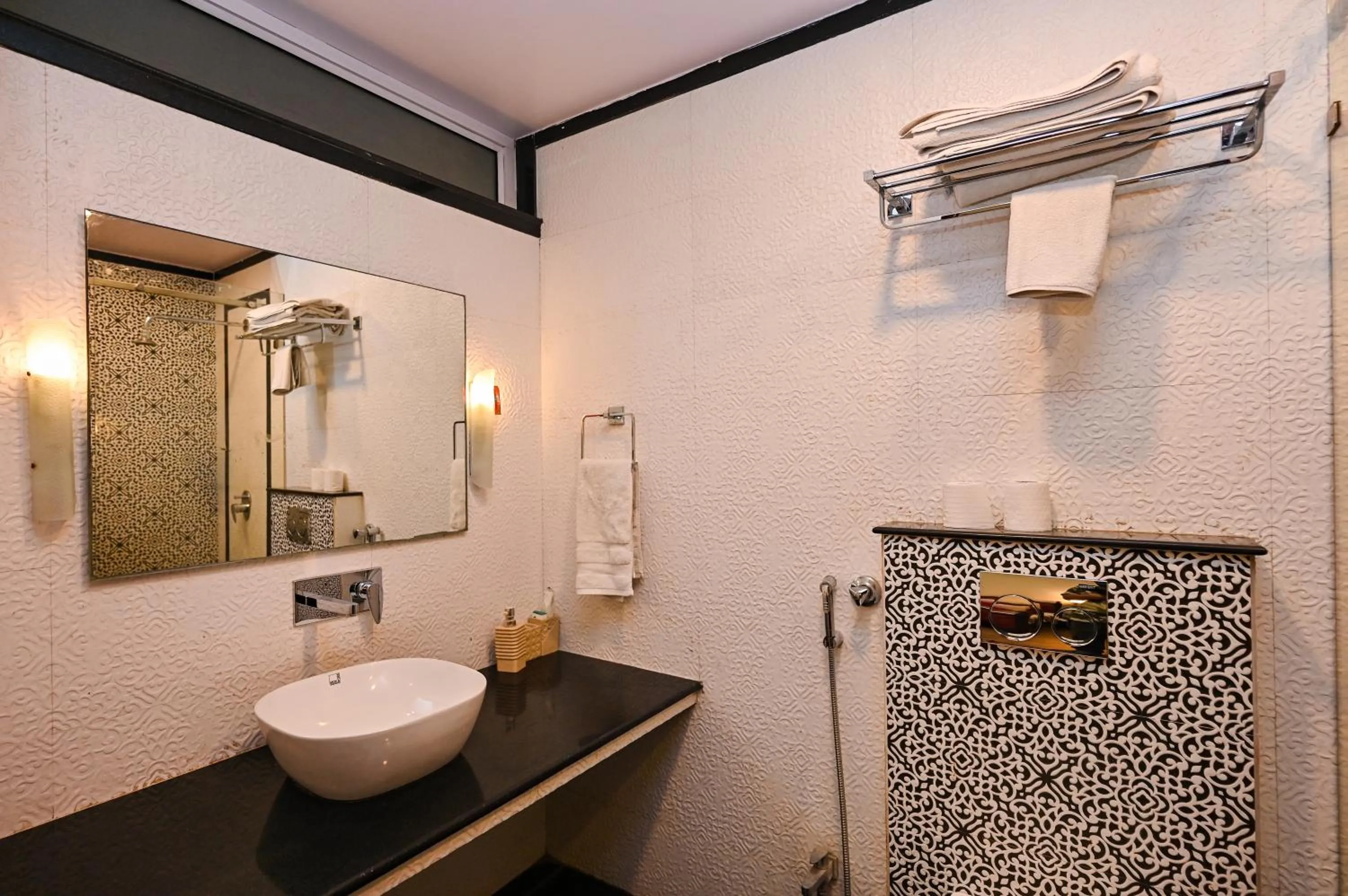 Bathroom in Harnawa Haveli - A Boutique Heritage Stay
