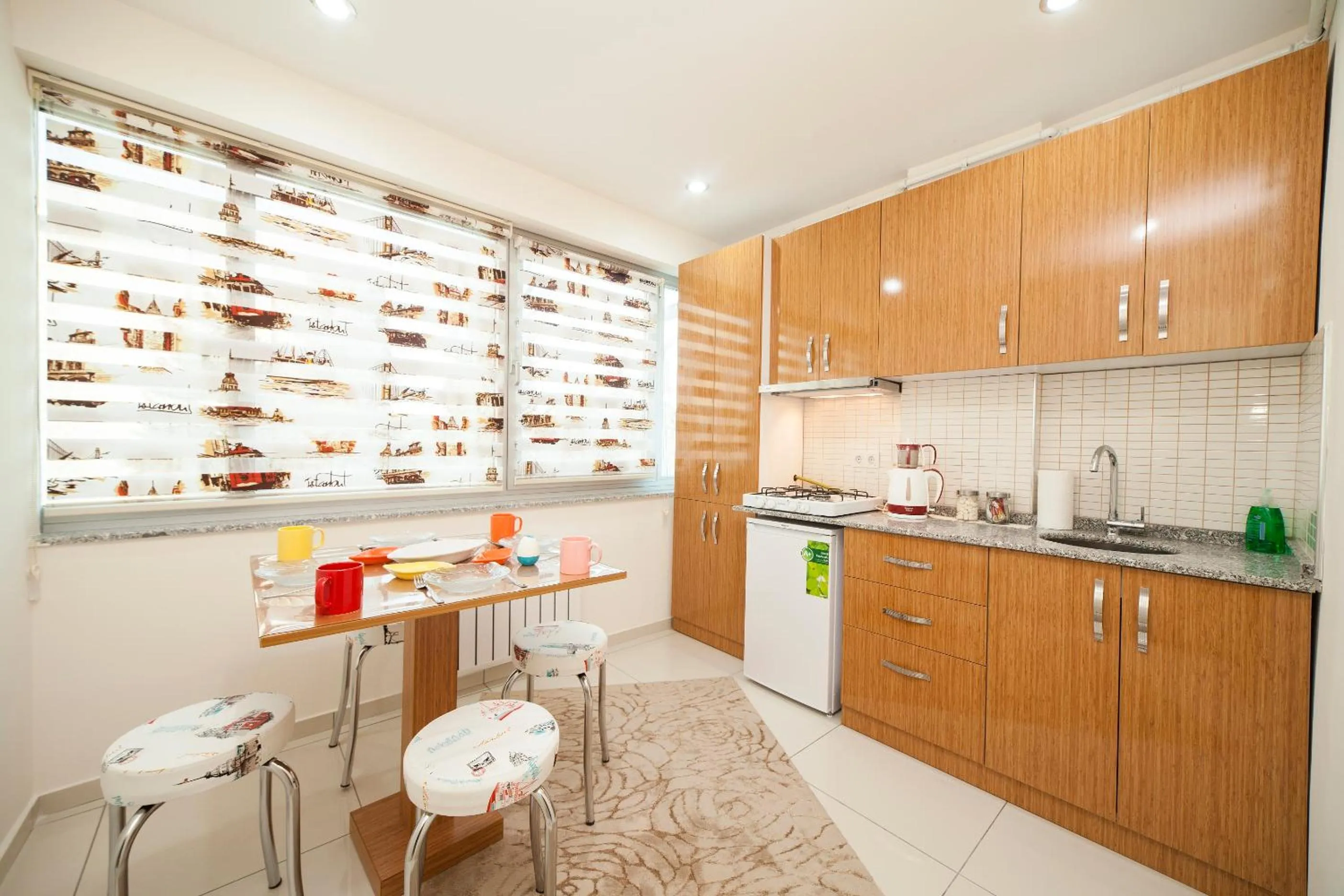Kitchen or kitchenette in Zengin City Hotel