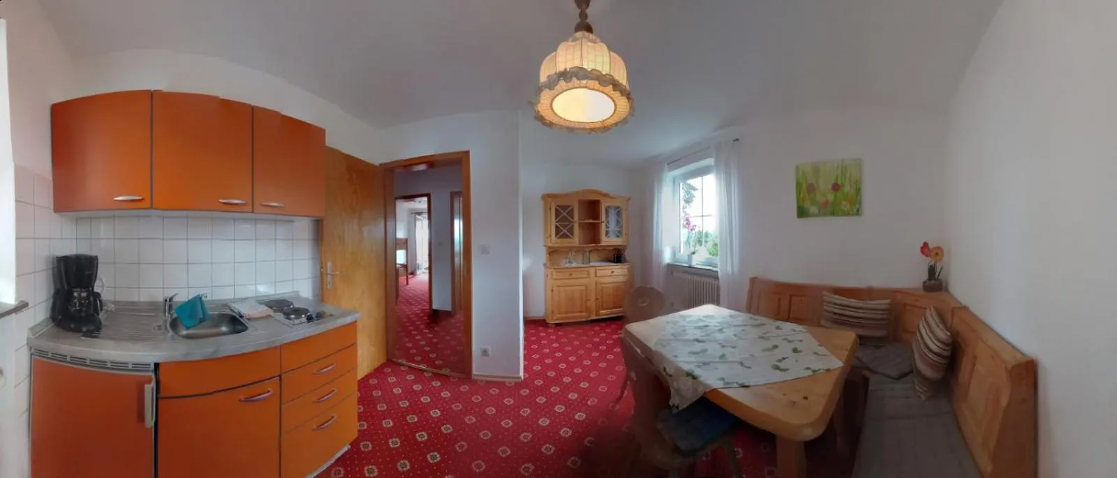 Bed in Hotel "Haus am Berg"