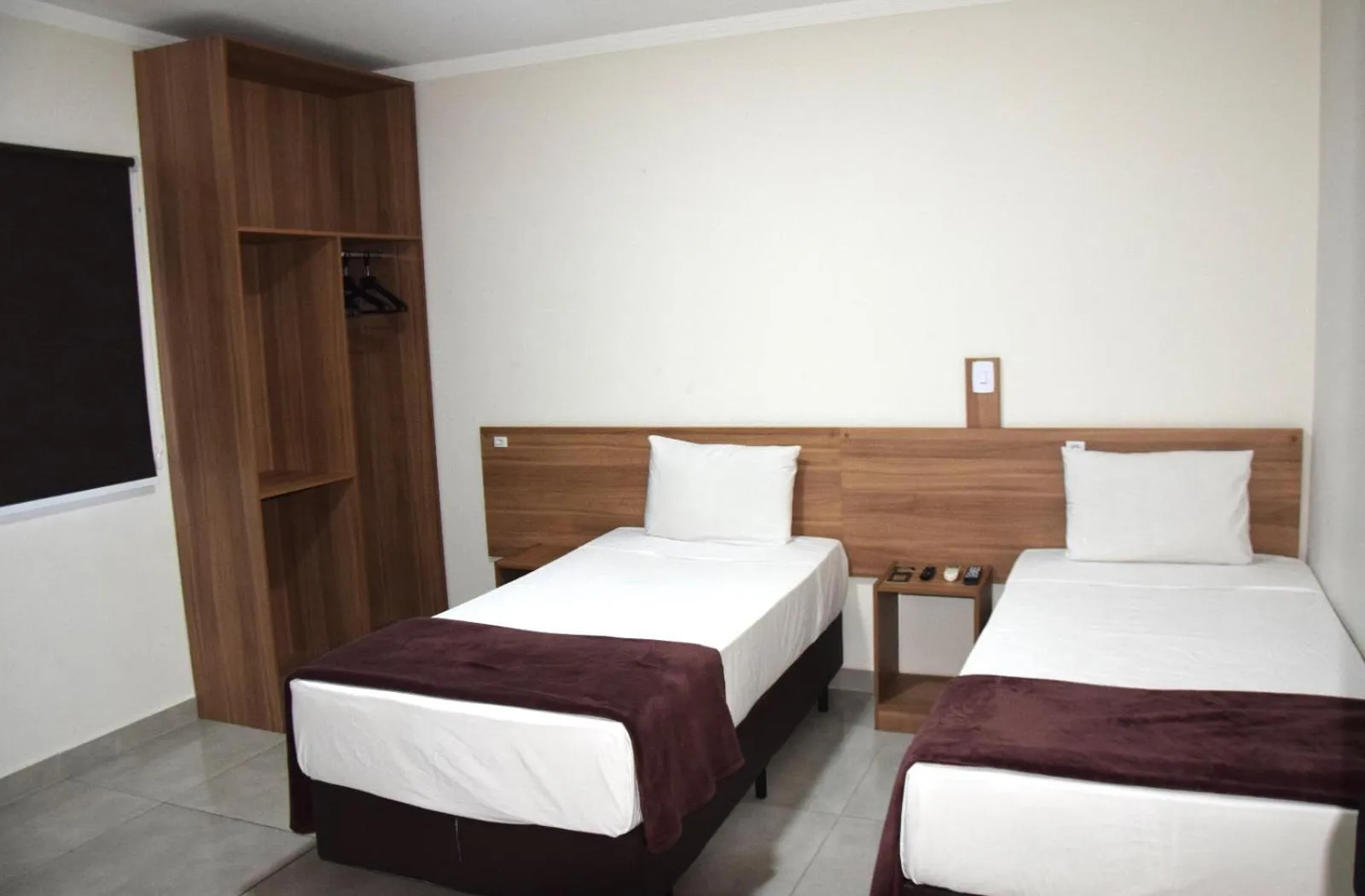 Bed in Hotel Internacional Guarulhos