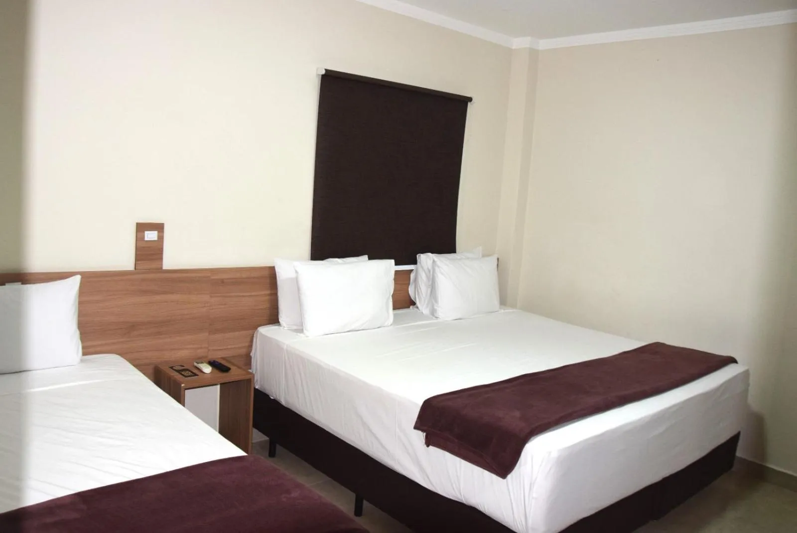 Bed in Hotel Internacional Guarulhos