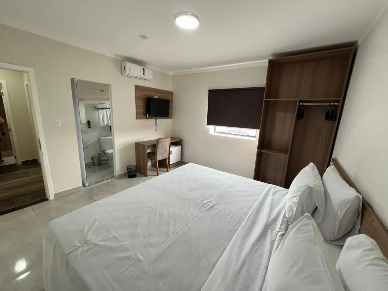 Bed in Hotel Internacional Guarulhos