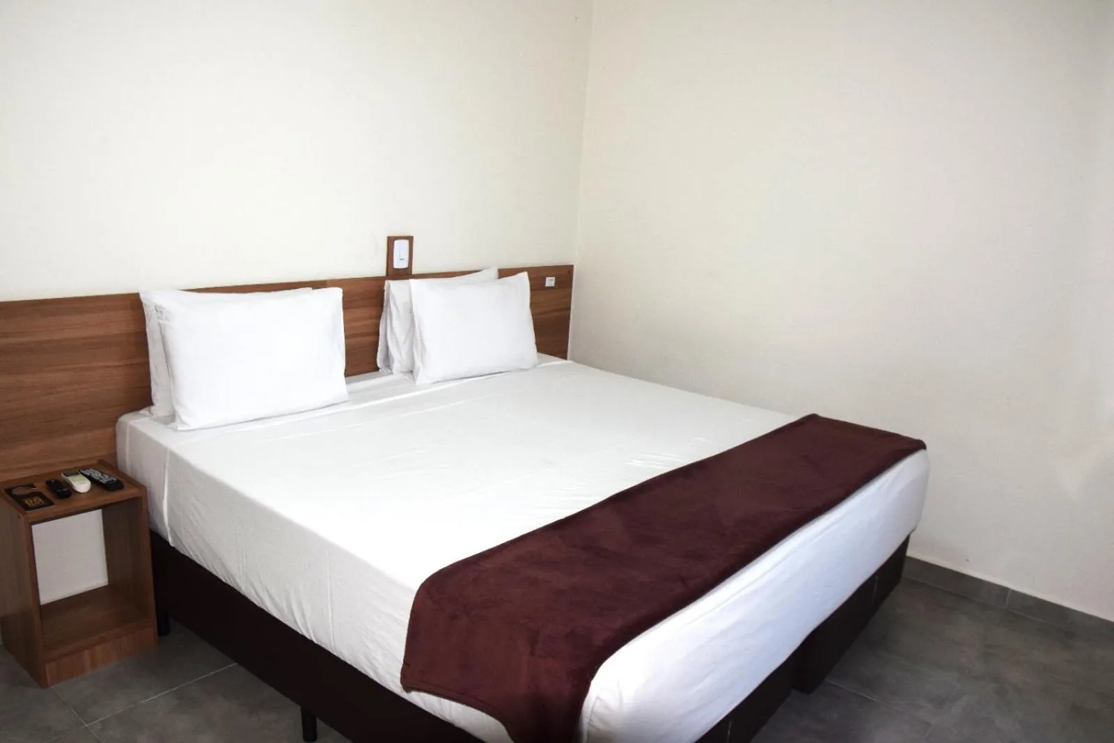 Bed in Hotel Internacional Guarulhos