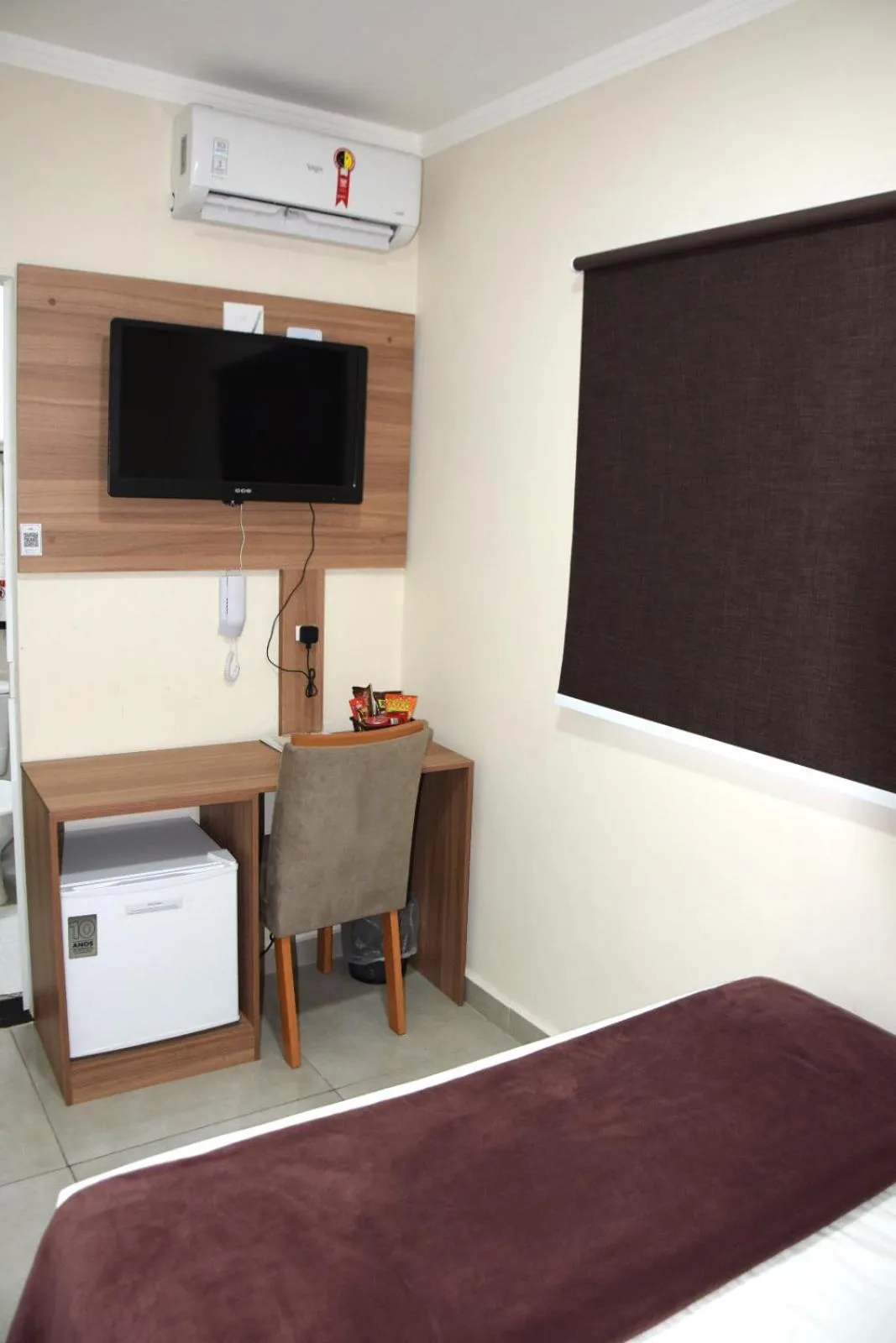 Bed in Hotel Internacional Guarulhos