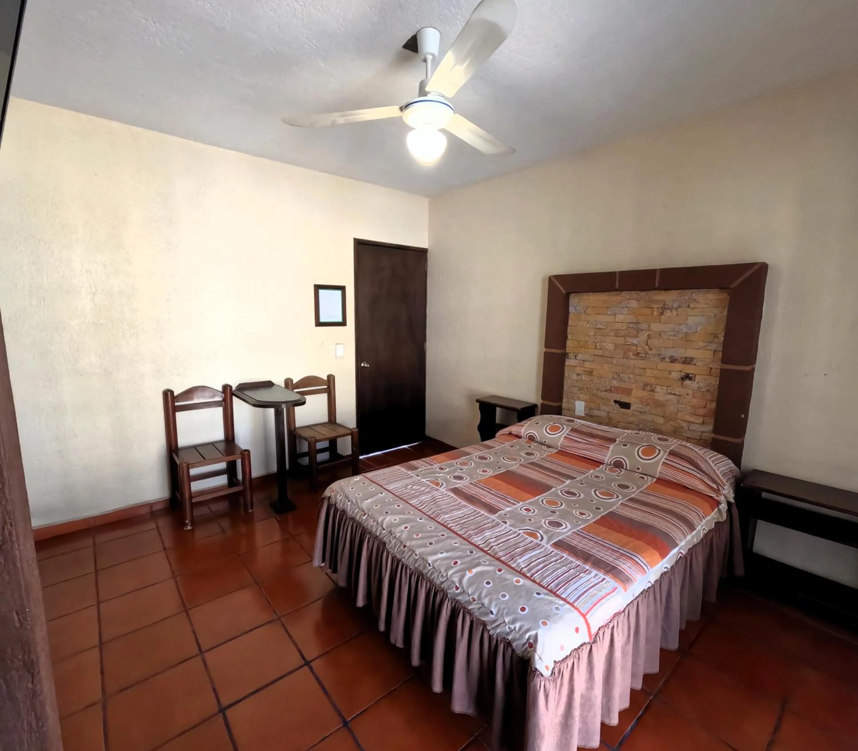 Bed in Hotel Sta Cruz Oaxtepec