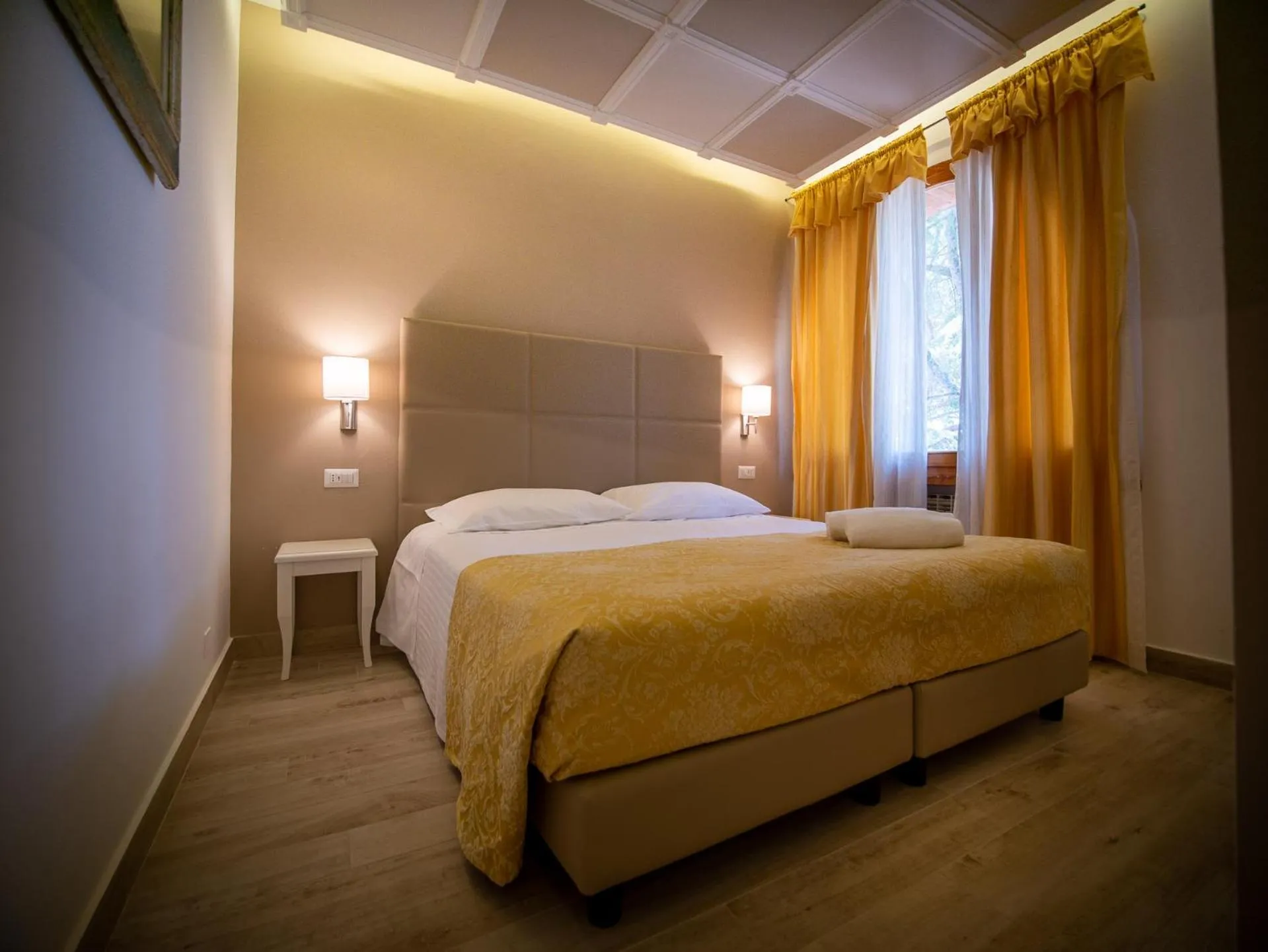 Bed in Hotel Villa San Giorgio