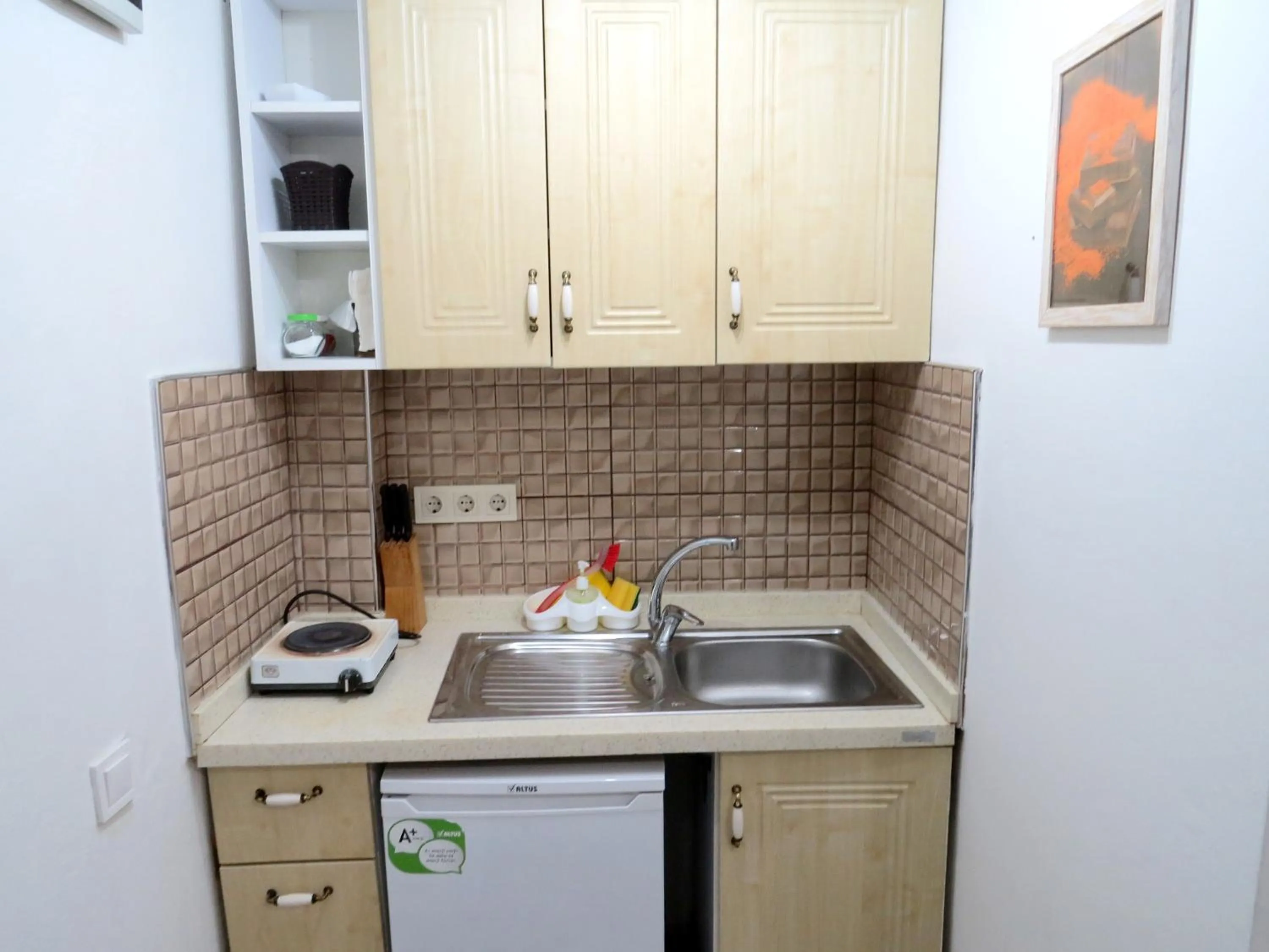 Kitchen or kitchenette in Istanberry - Pera Apartments