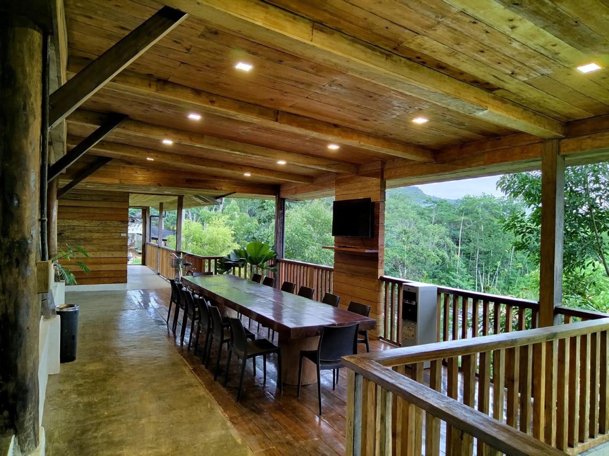 Dining area in The Farmhouse Private Resort