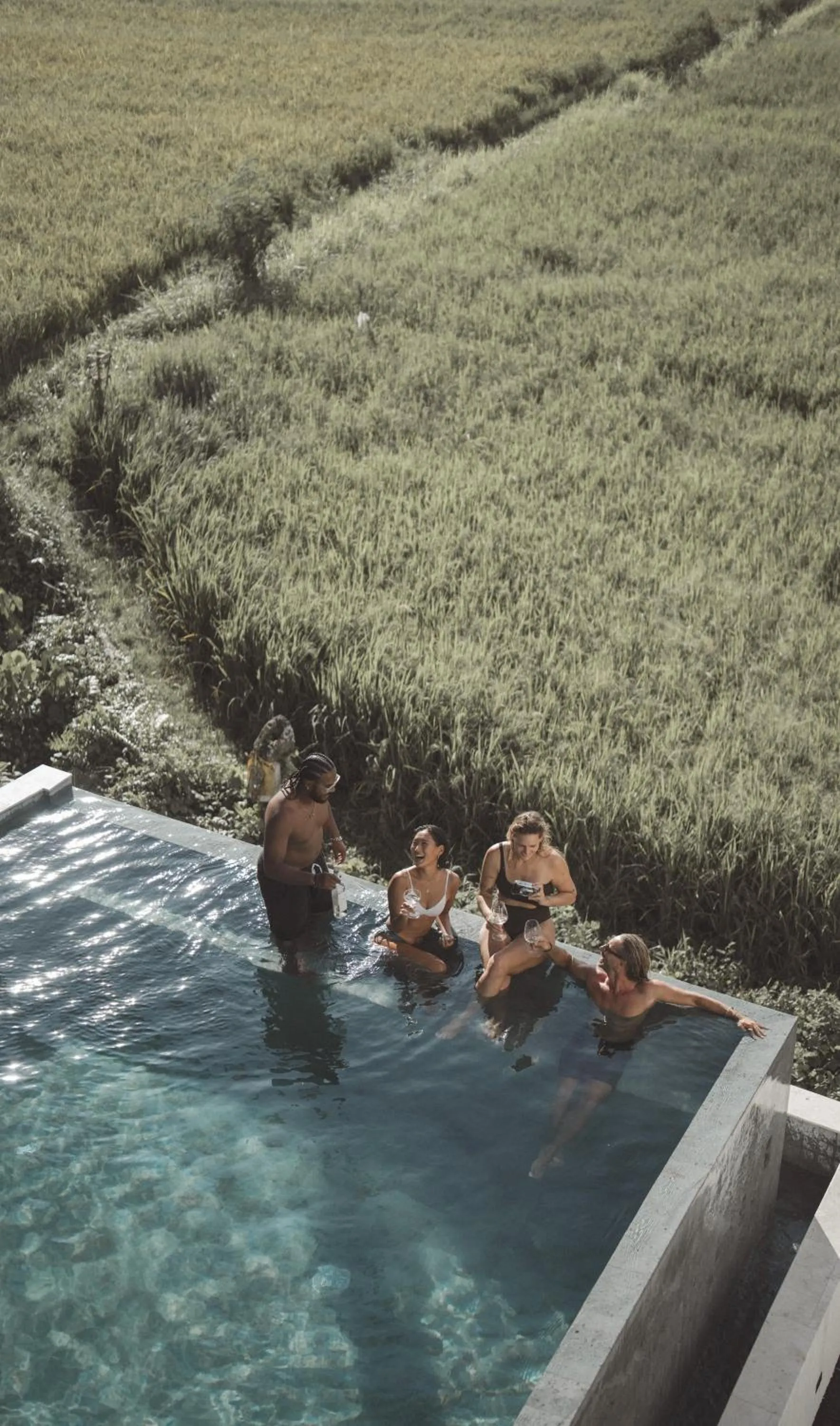 Swimming pool in SOKO' Stay at Kedungu