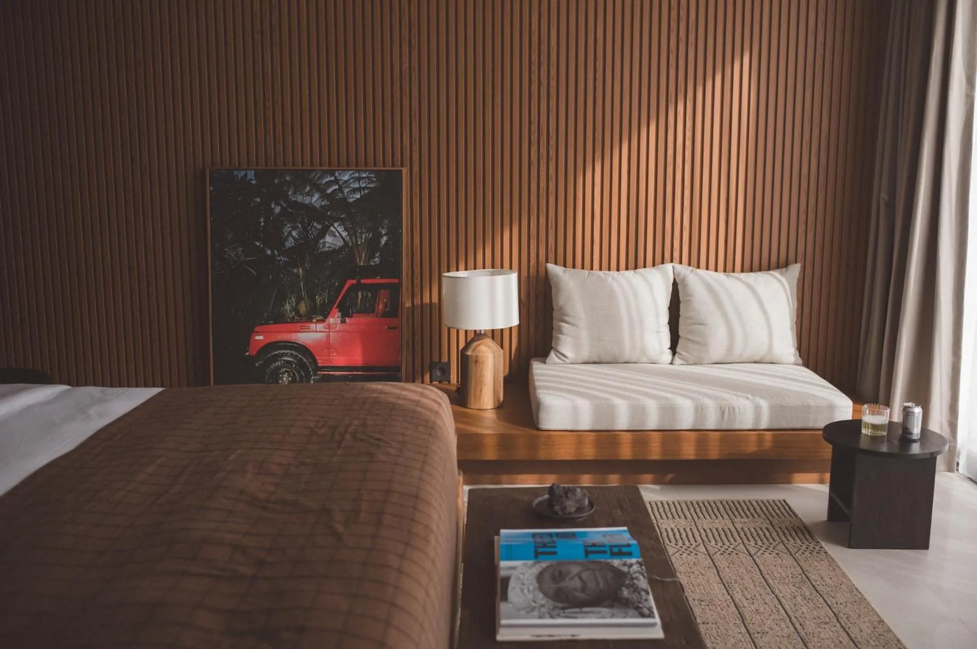 Living room, Bed in SOKO' Stay at Kedungu