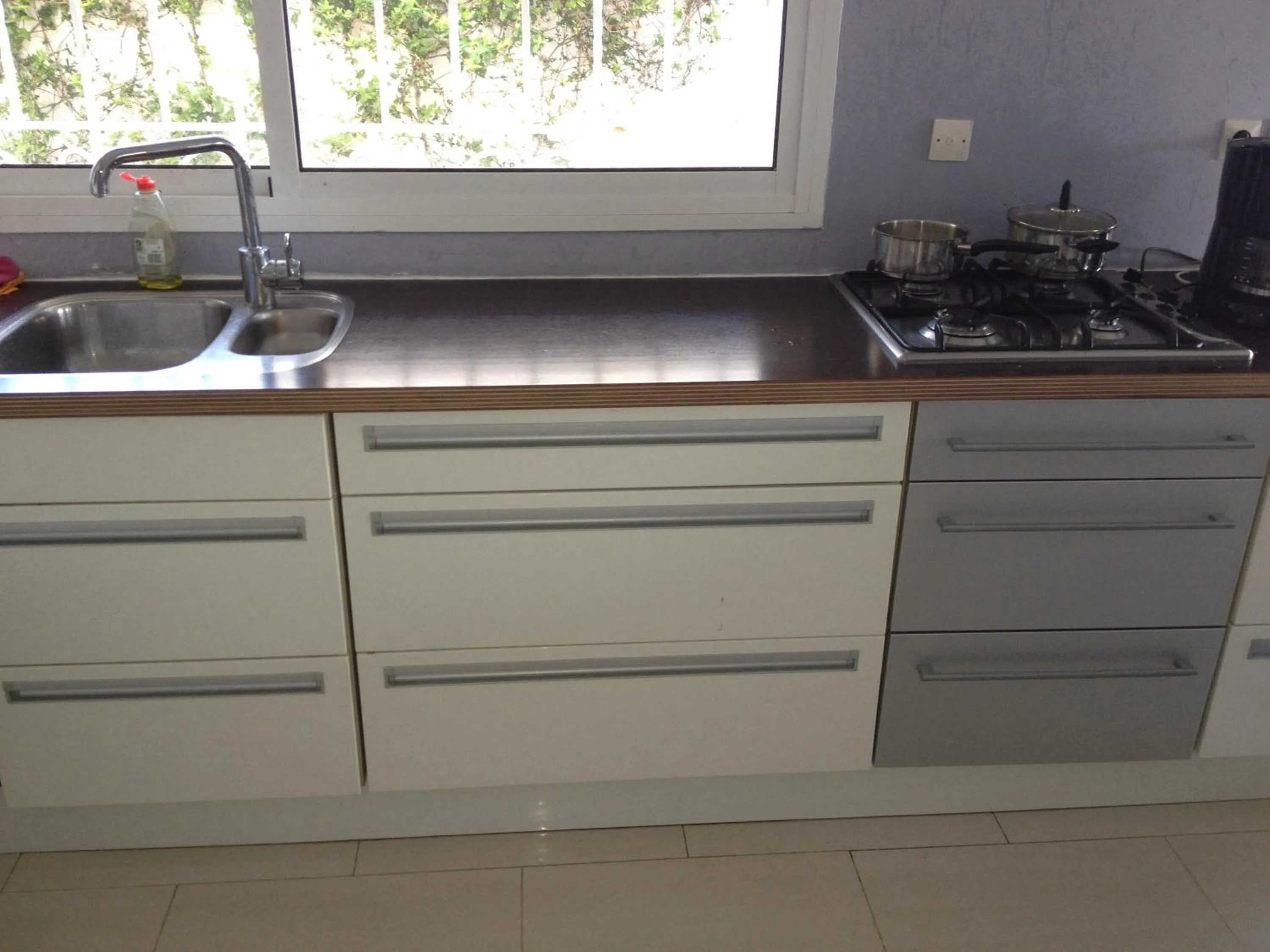 Kitchen or kitchenette in Villa Tanger Cap Spartel Vue sur mer