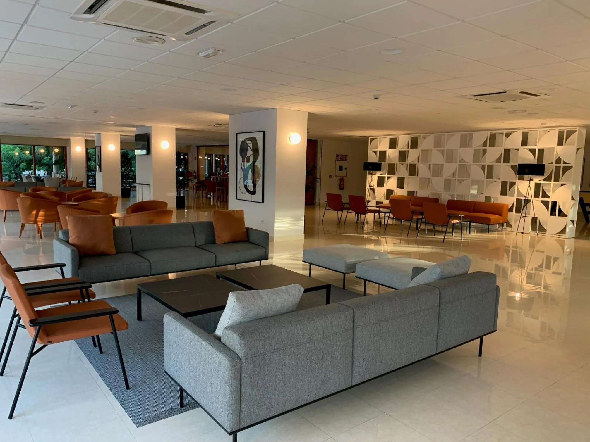 Communal lounge/ TV room in Hotel Los Robles