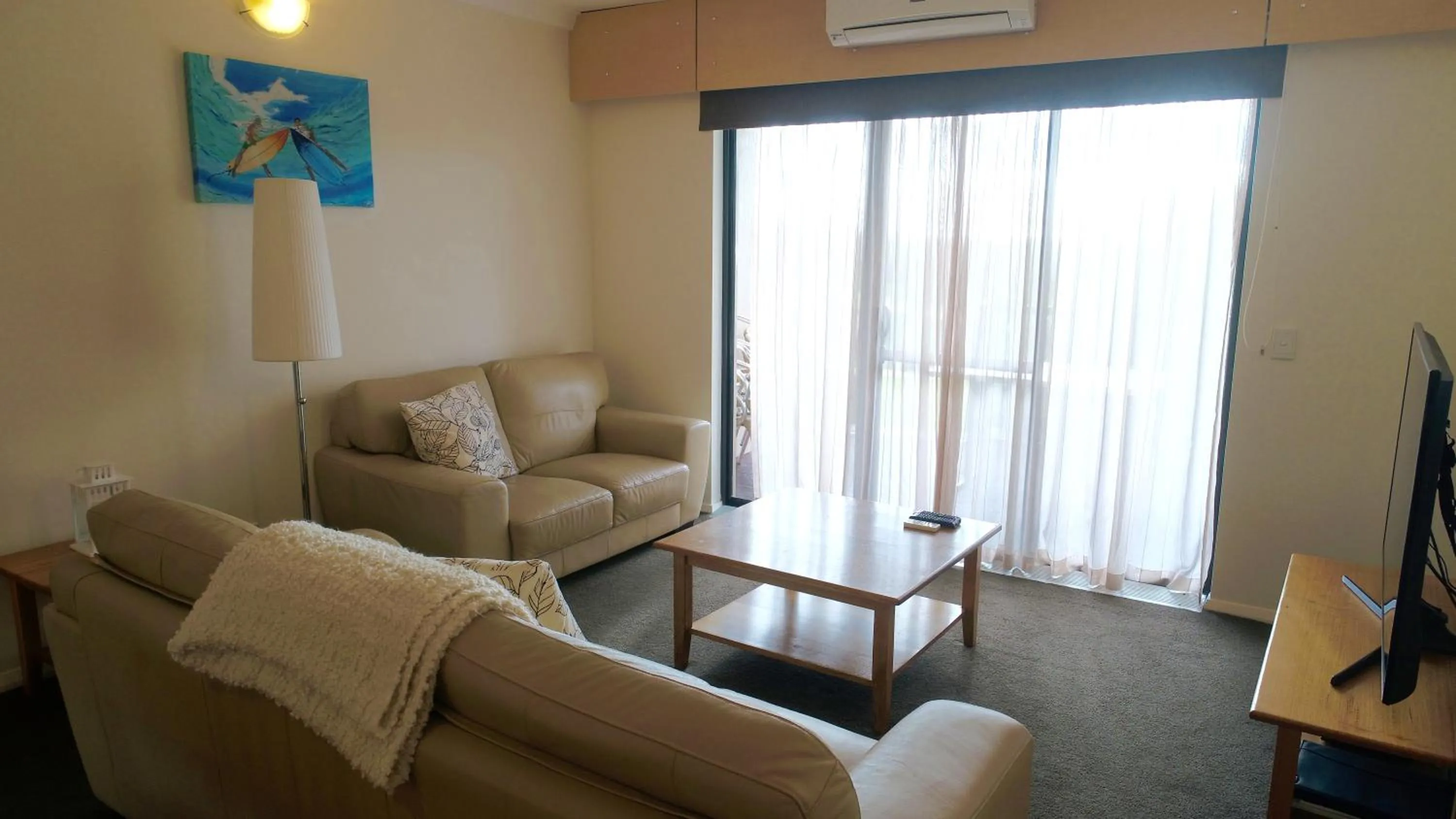 Living room in Margaret River Beach Apartments