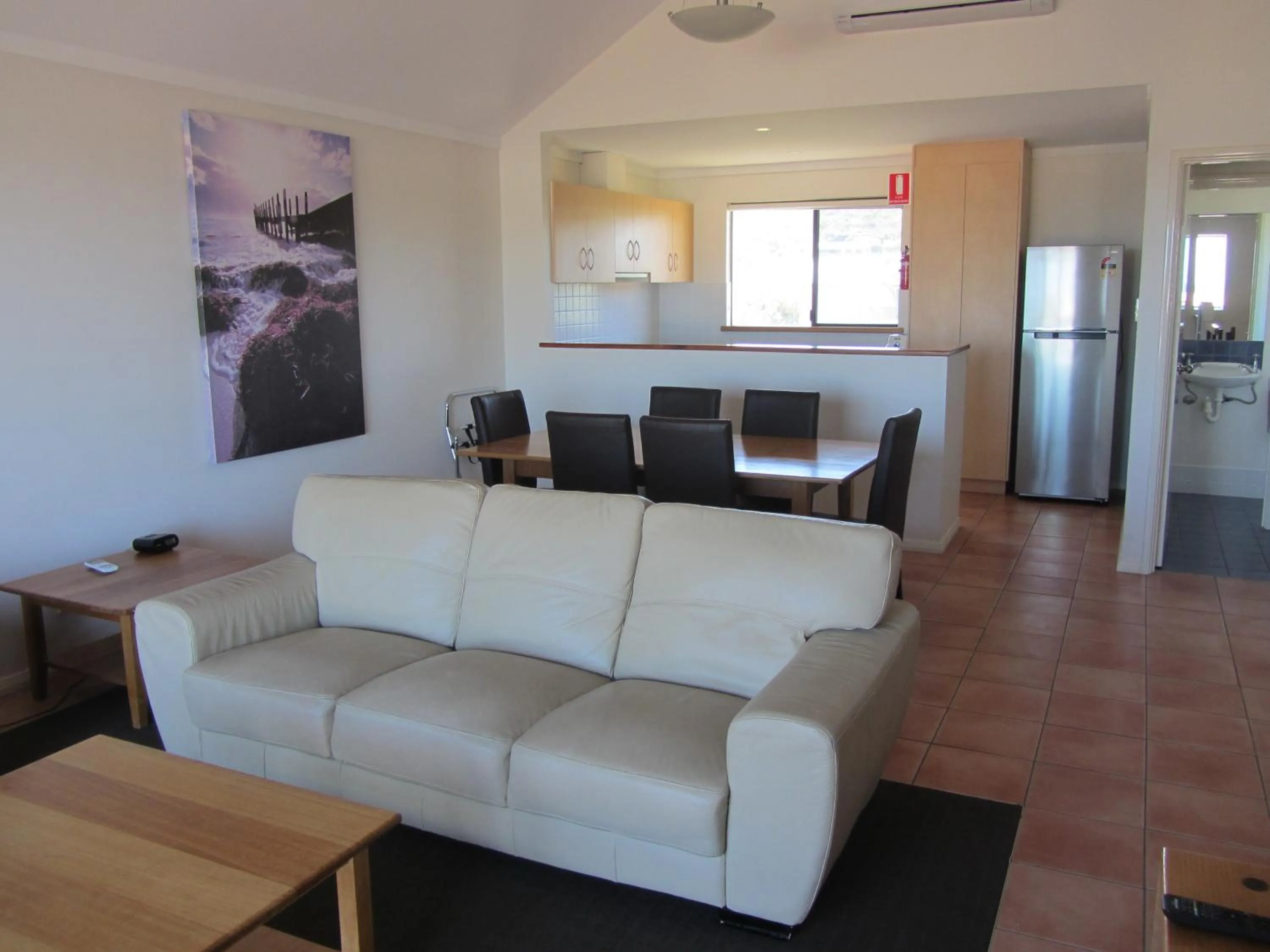 Living room in Margaret River Beach Apartments