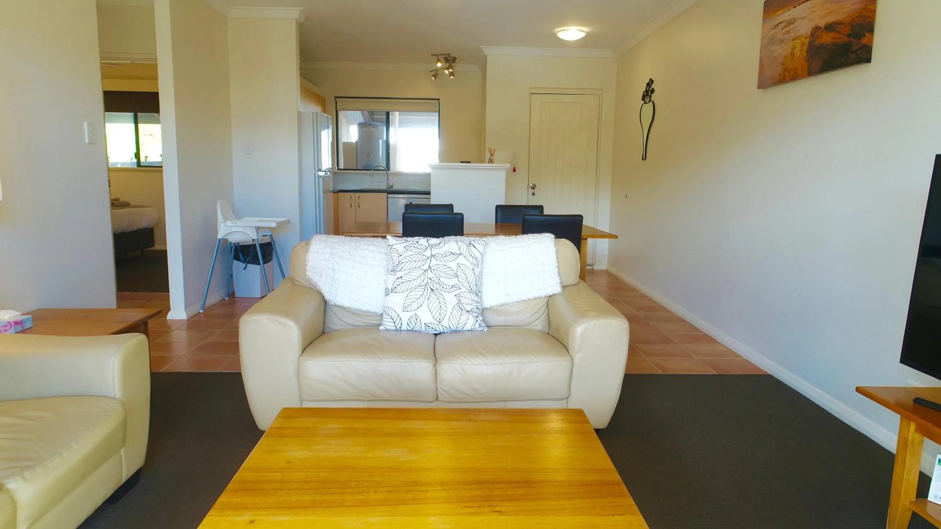 Kitchen or kitchenette in Margaret River Beach Apartments