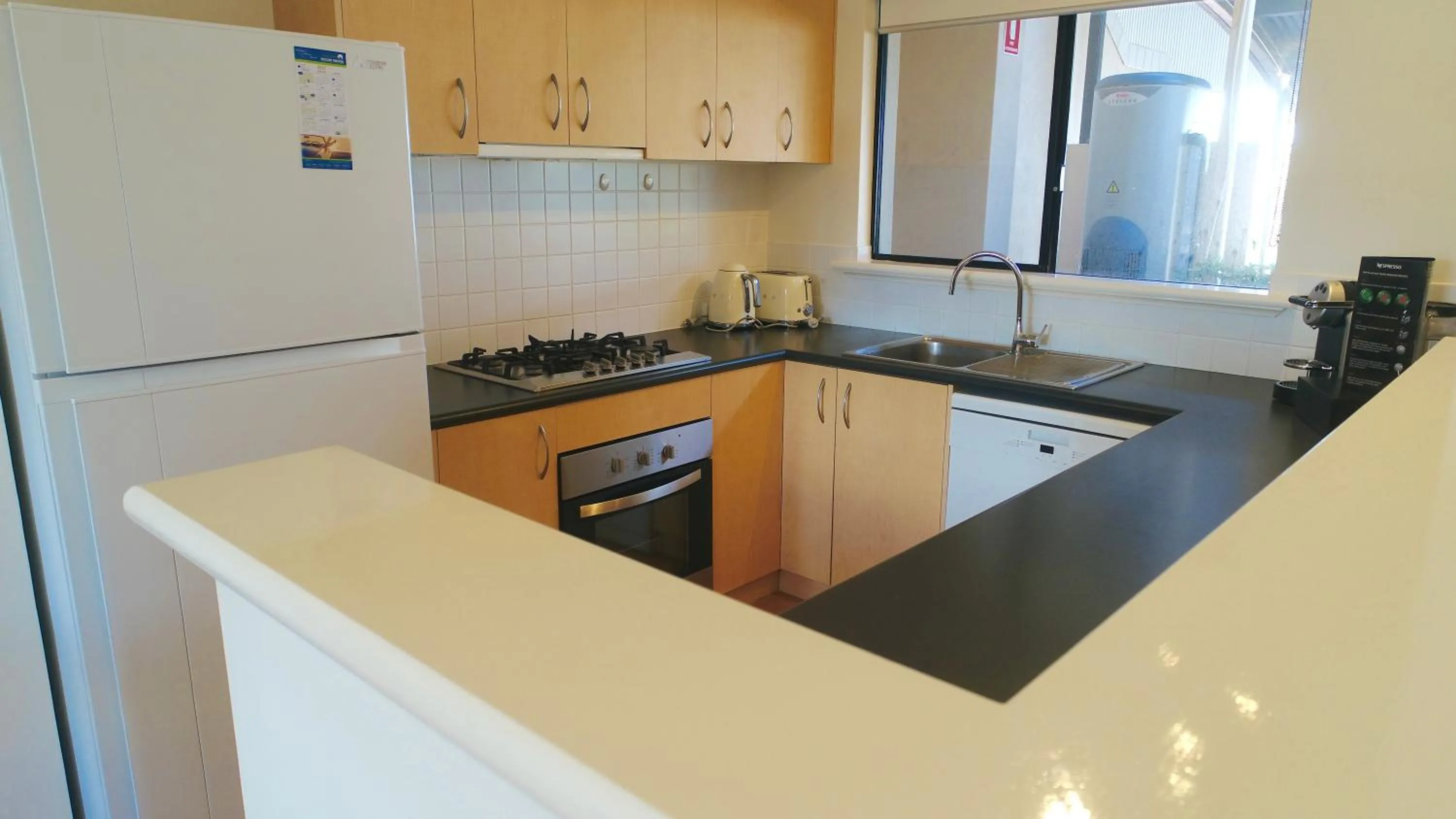 Kitchen or kitchenette in Margaret River Beach Apartments