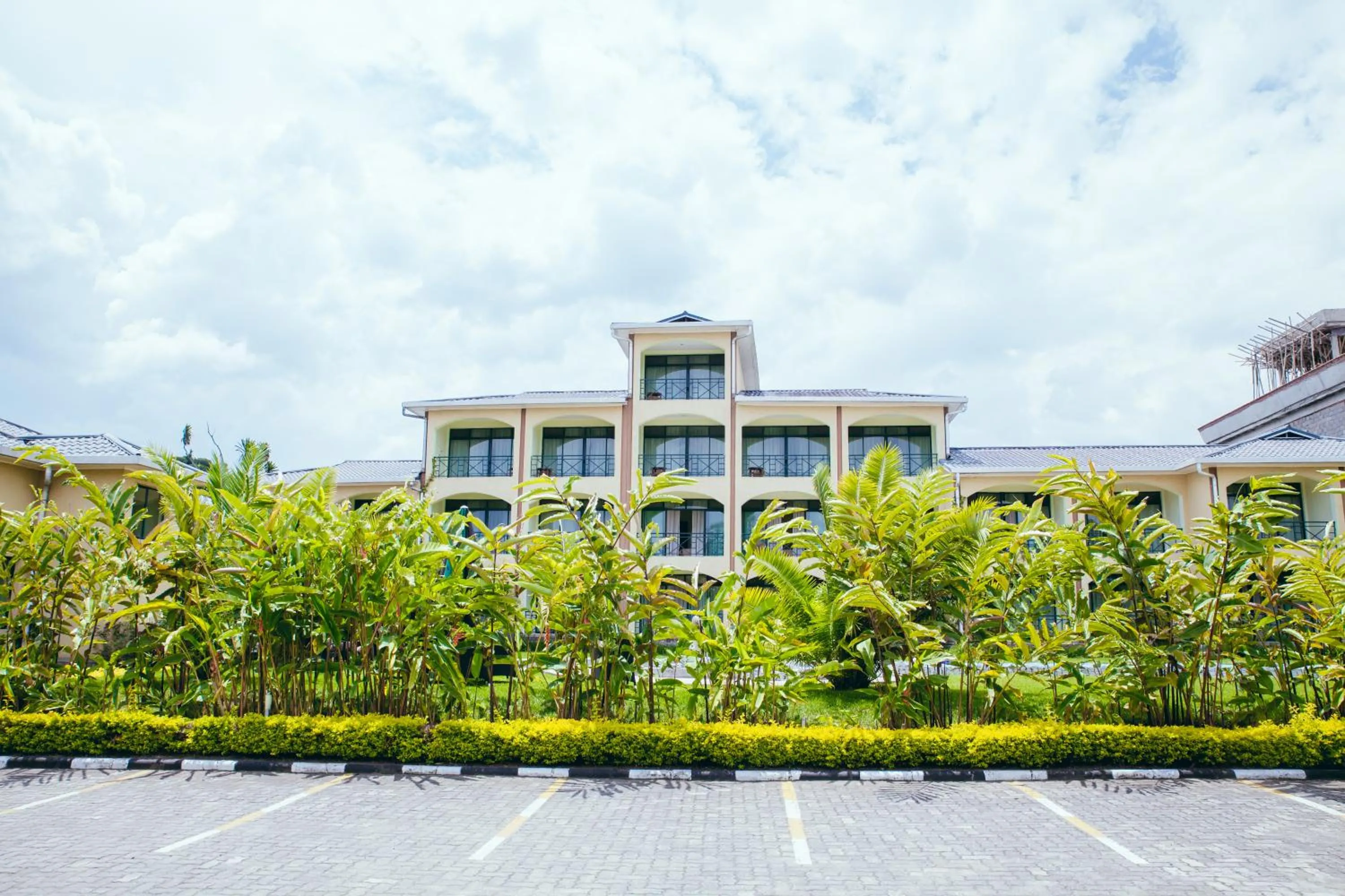 Garden in Gorillas Volcanoes Hotel