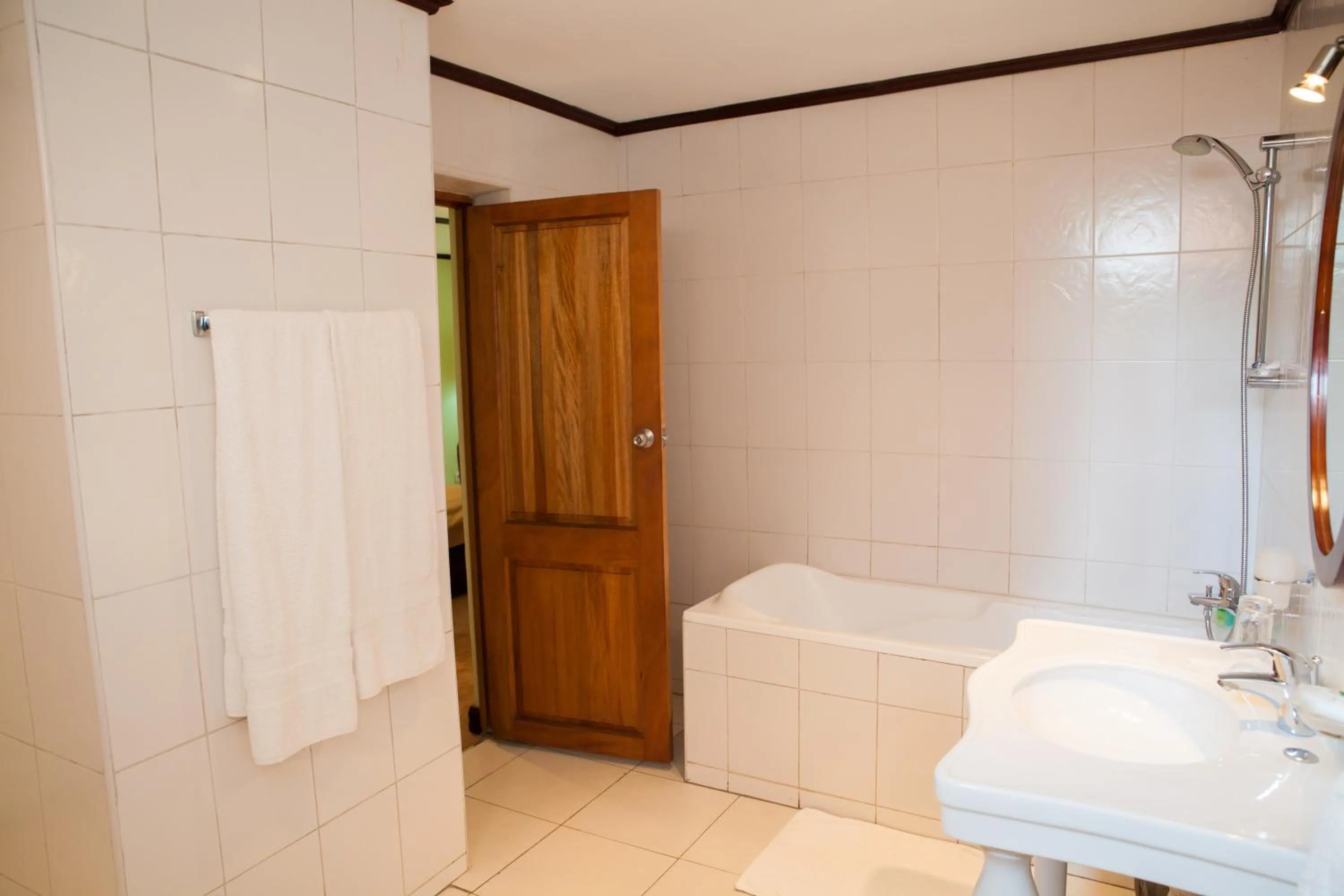 Bathroom in Gorillas Volcanoes Hotel