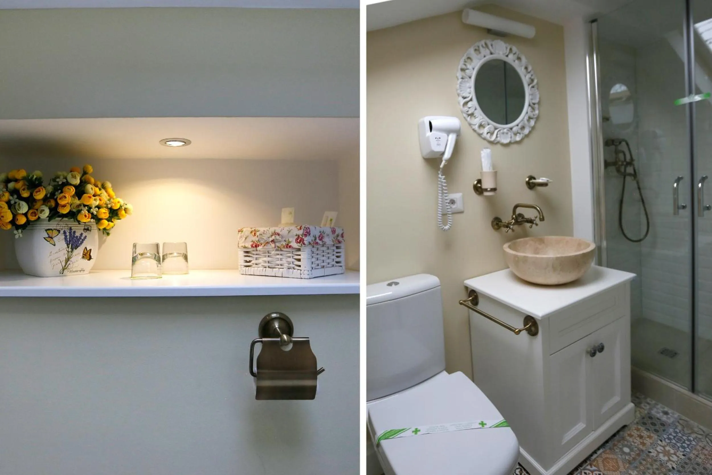 Bathroom in Hotel Les Jardins Carol