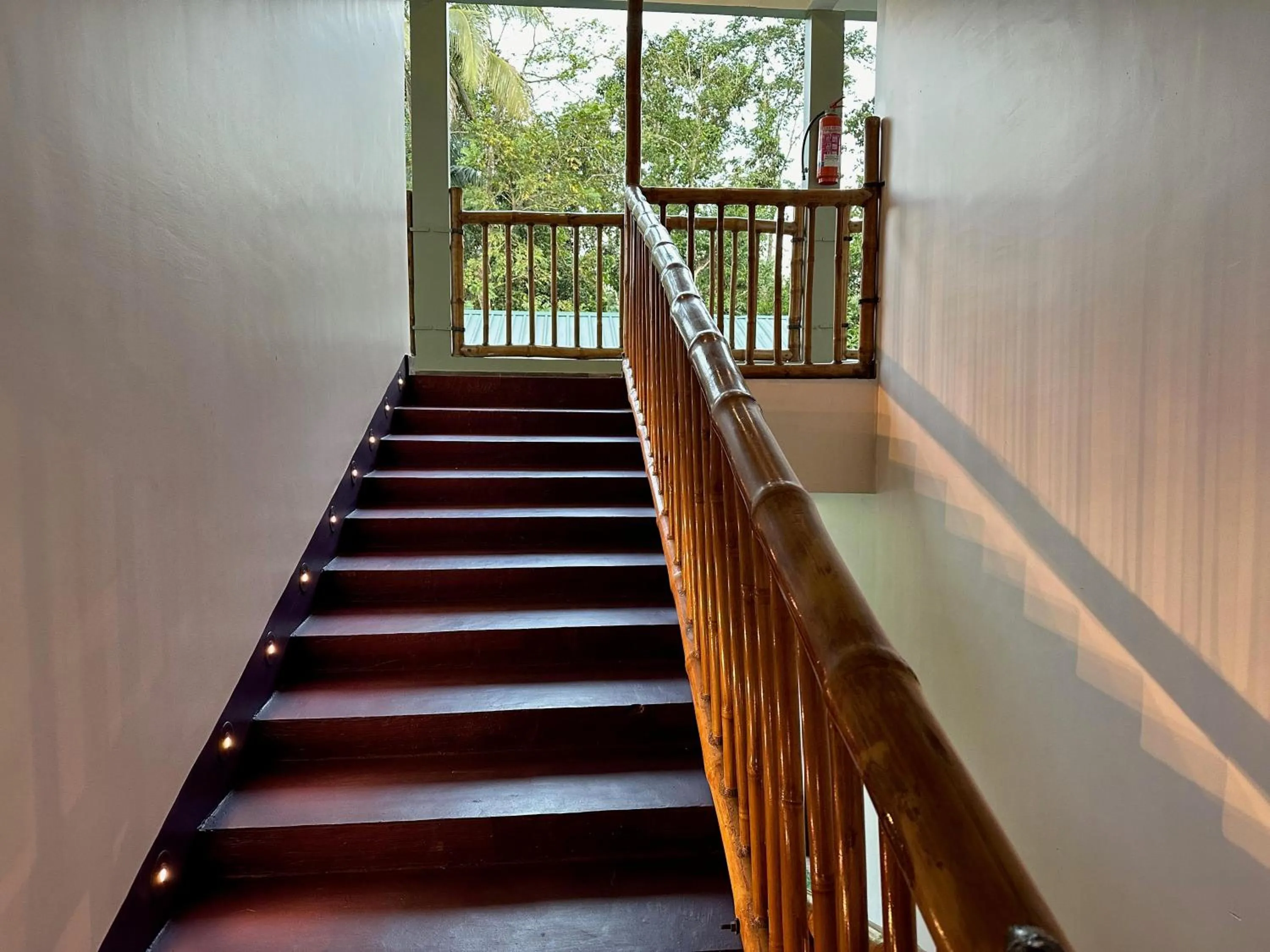 Lobby or reception in Jungleciti House, Kaziranga National Park