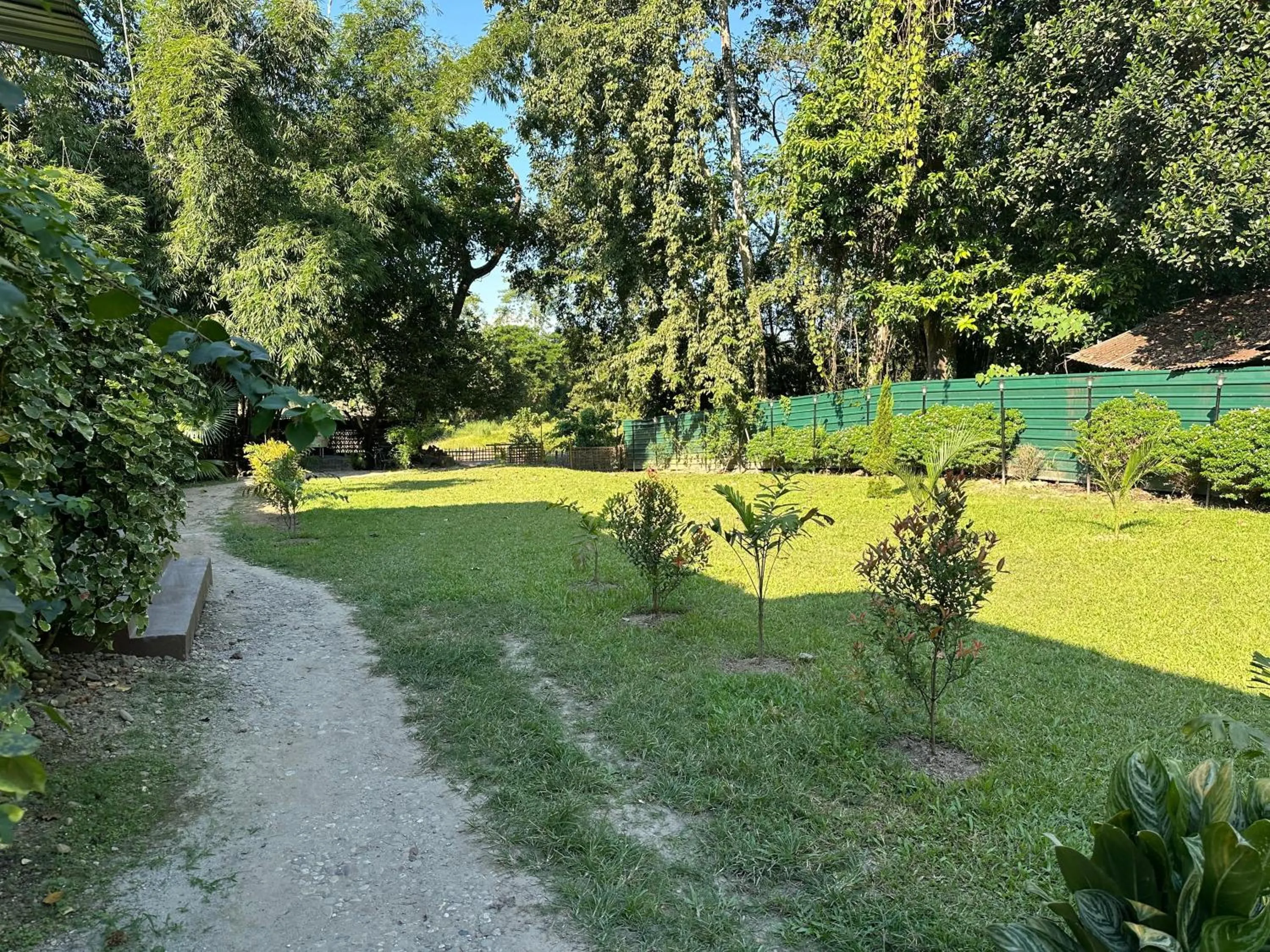 Garden in Jungleciti House, Kaziranga National Park