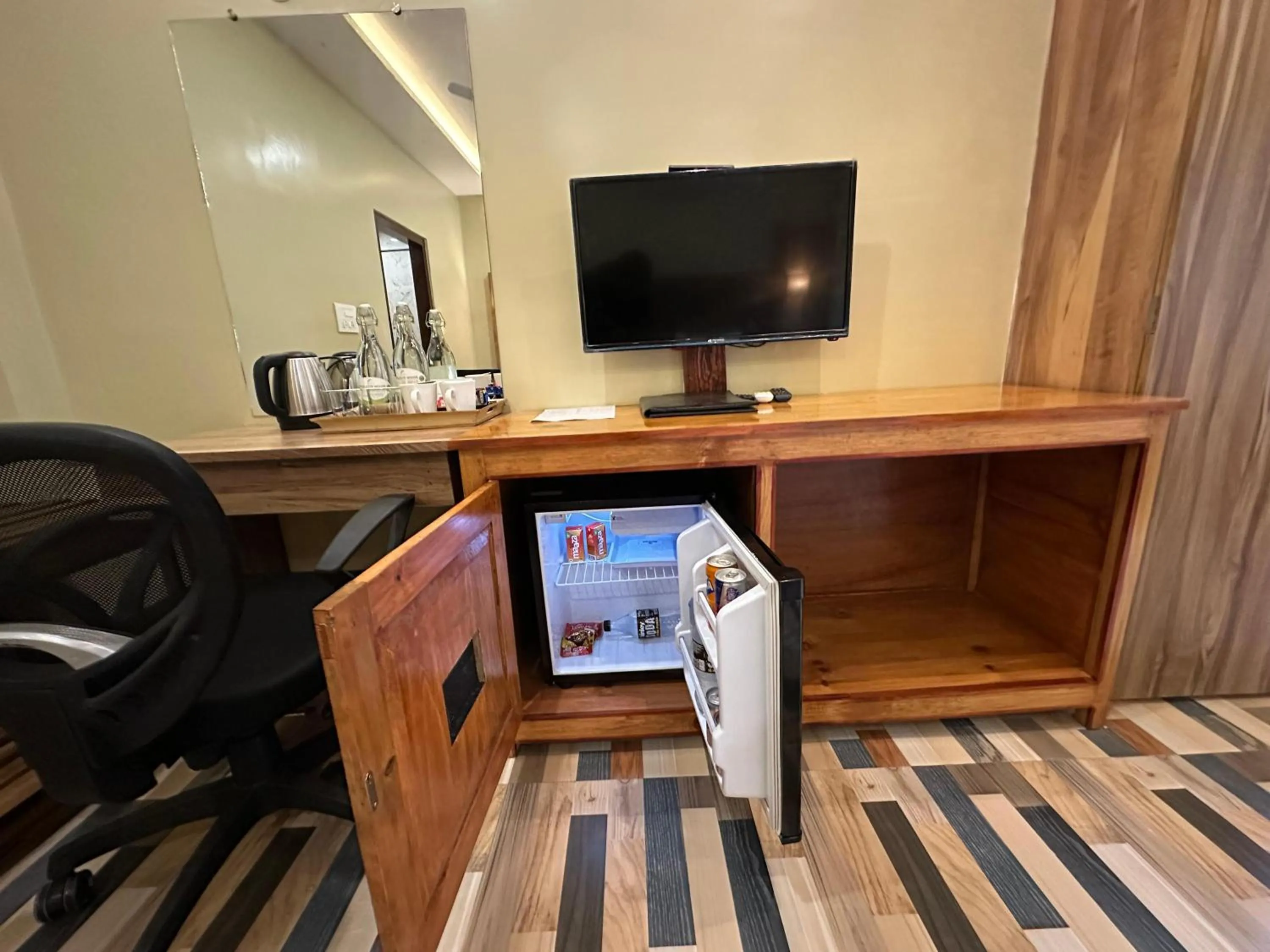 TV and multimedia in Jungleciti House, Kaziranga National Park