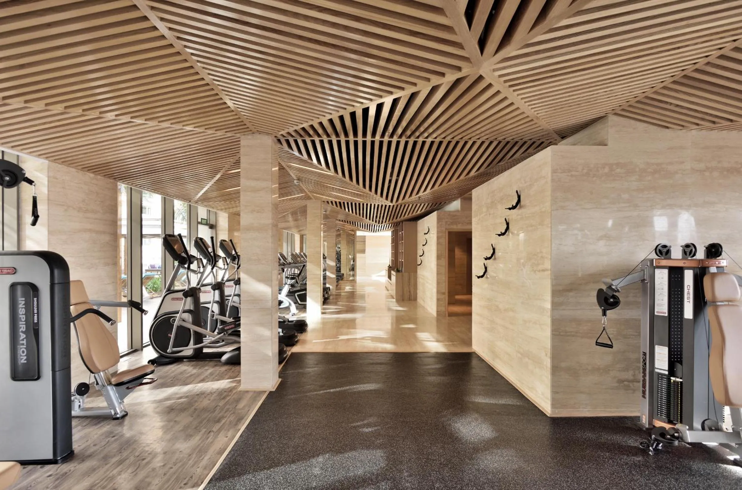 Fitness centre/facilities in JW Marriott Mumbai Sahar Airport