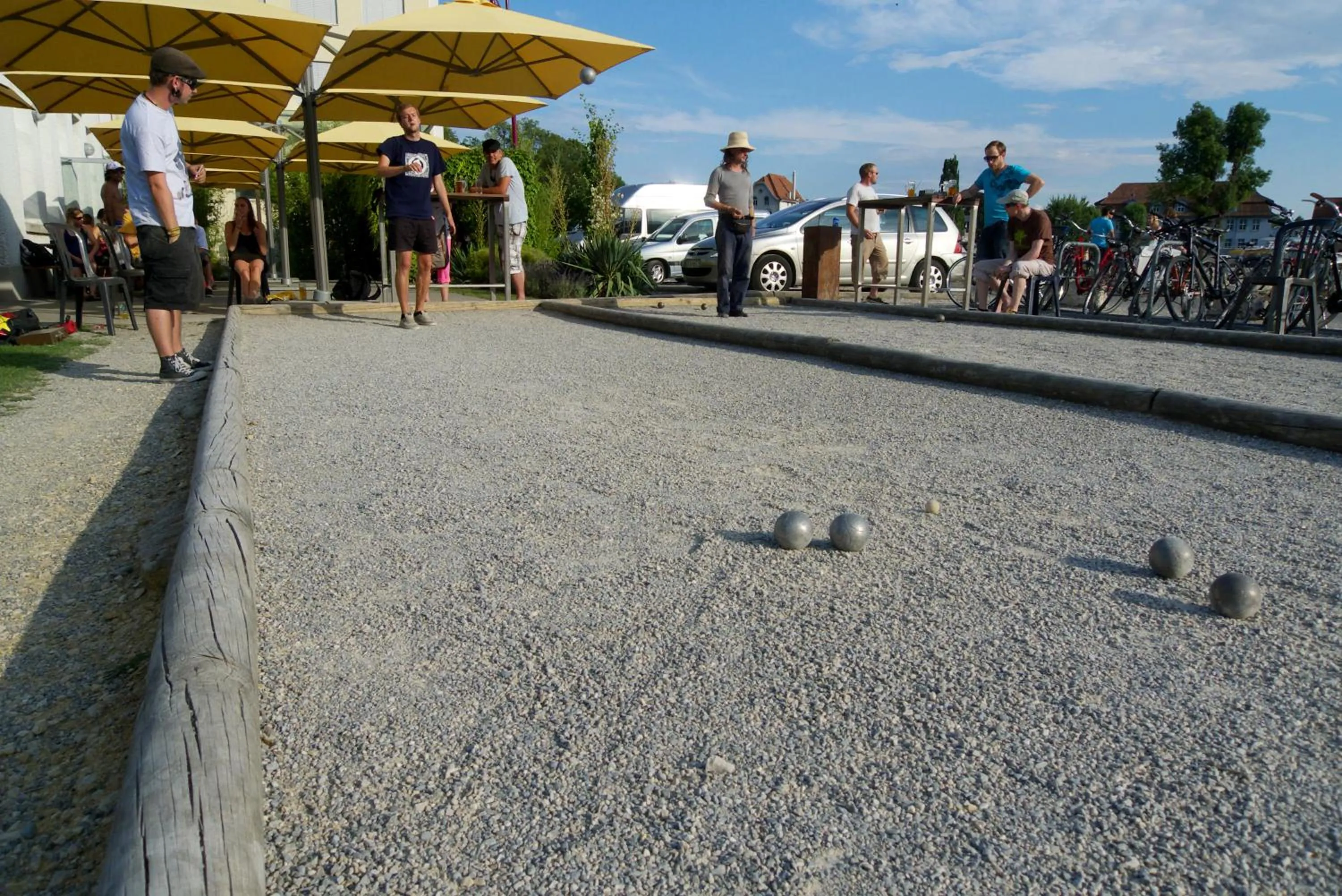 Facade/entrance in Swiss Hostel Lago Lodge