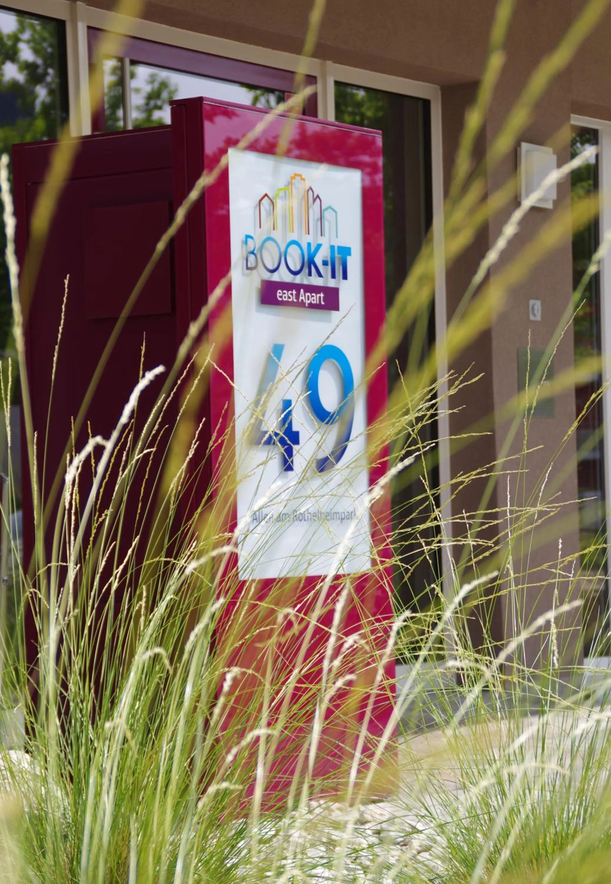 Property logo or sign in east Apart