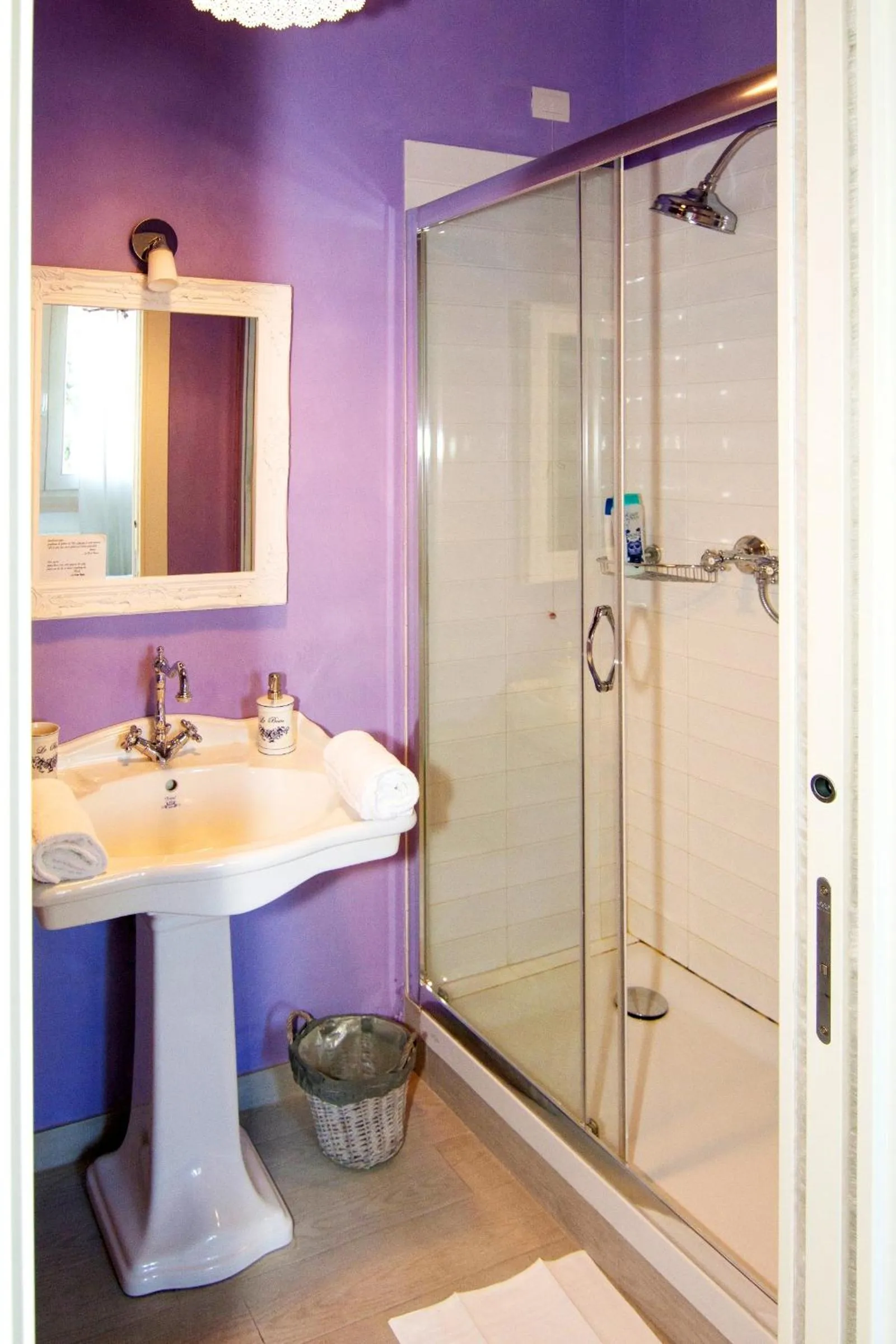 Bathroom in B&B La Porta Rossa