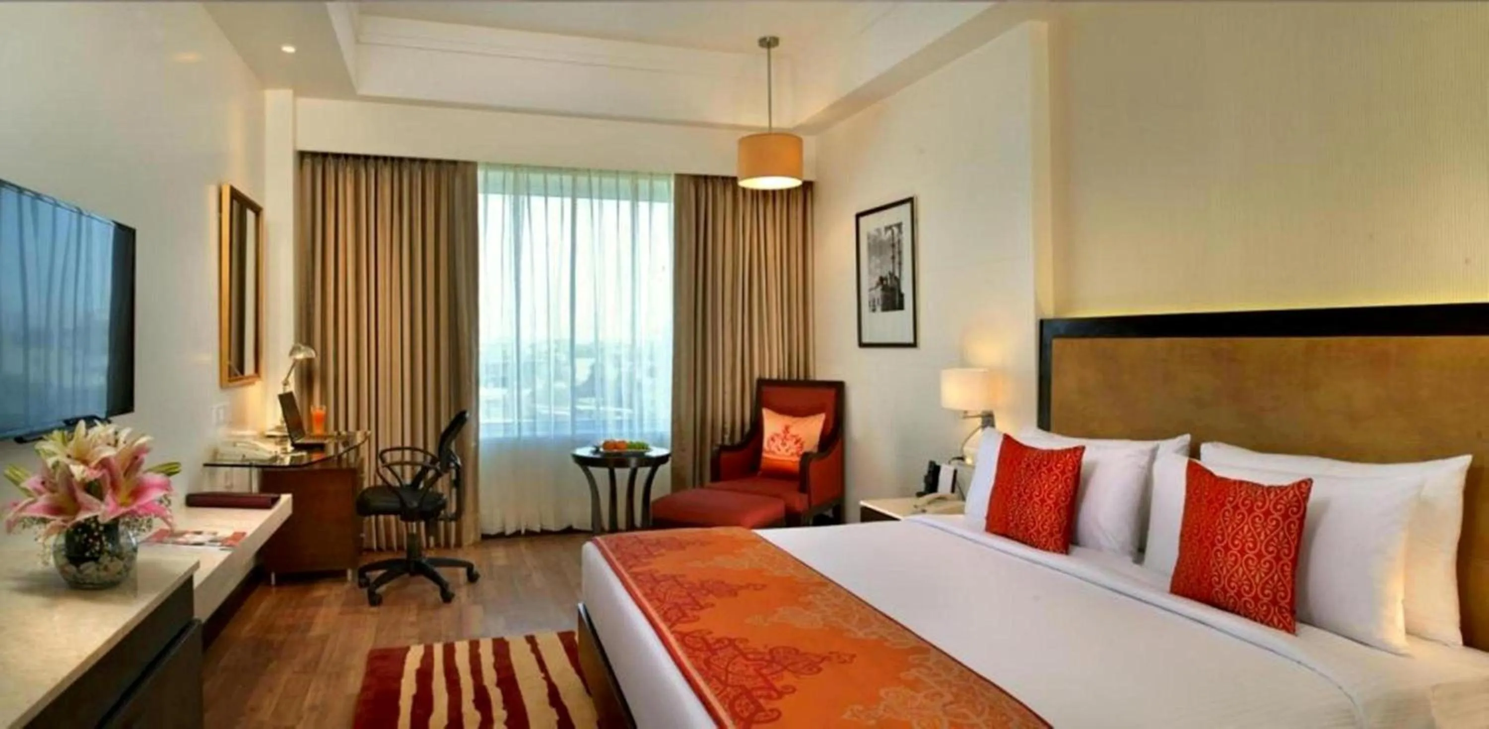 Bedroom, Bed in Fortune Park JPS Grand Rajkot - Member ITC Hotels' Group