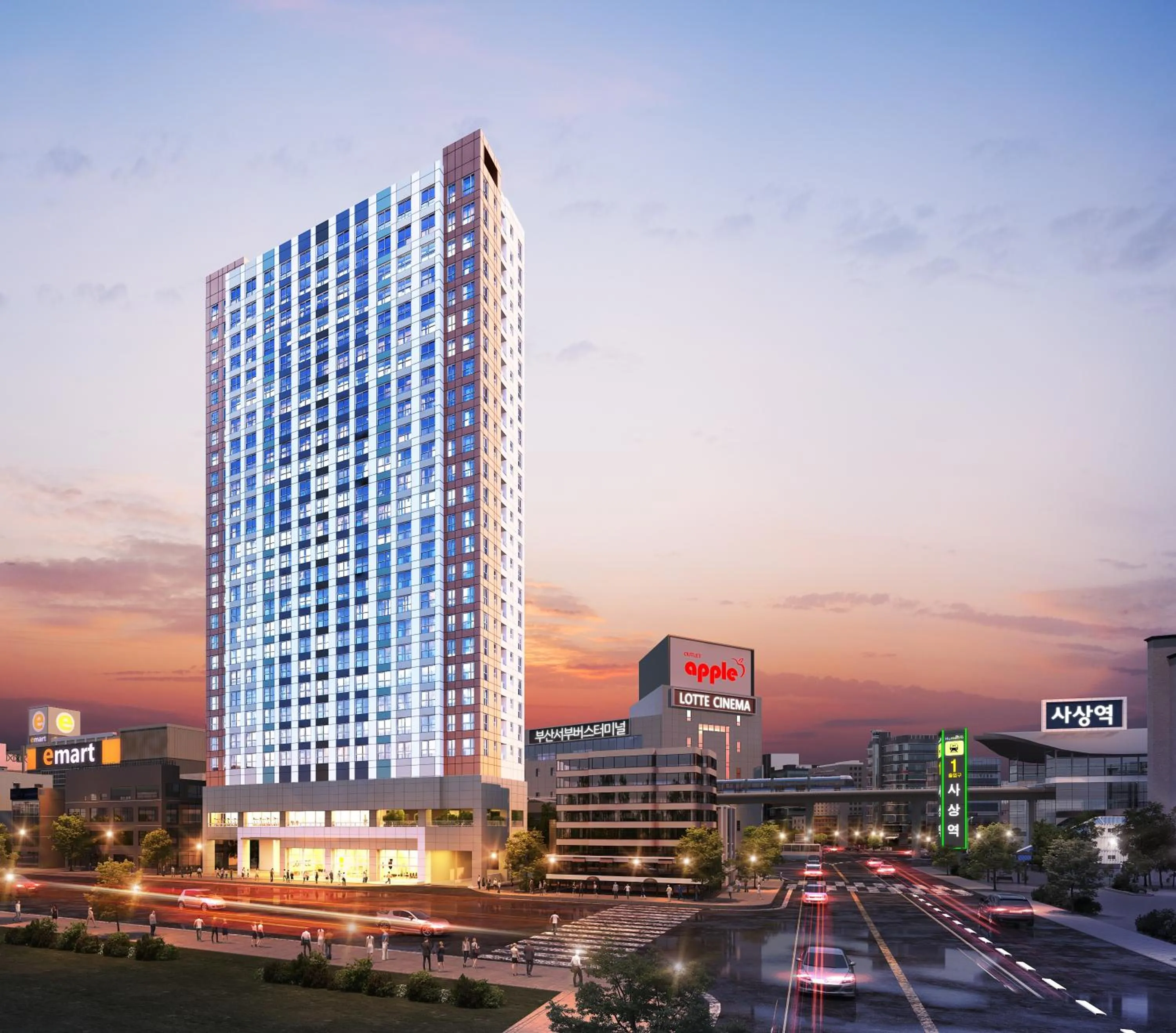 H Avenue Sasang Station Residence Hotel