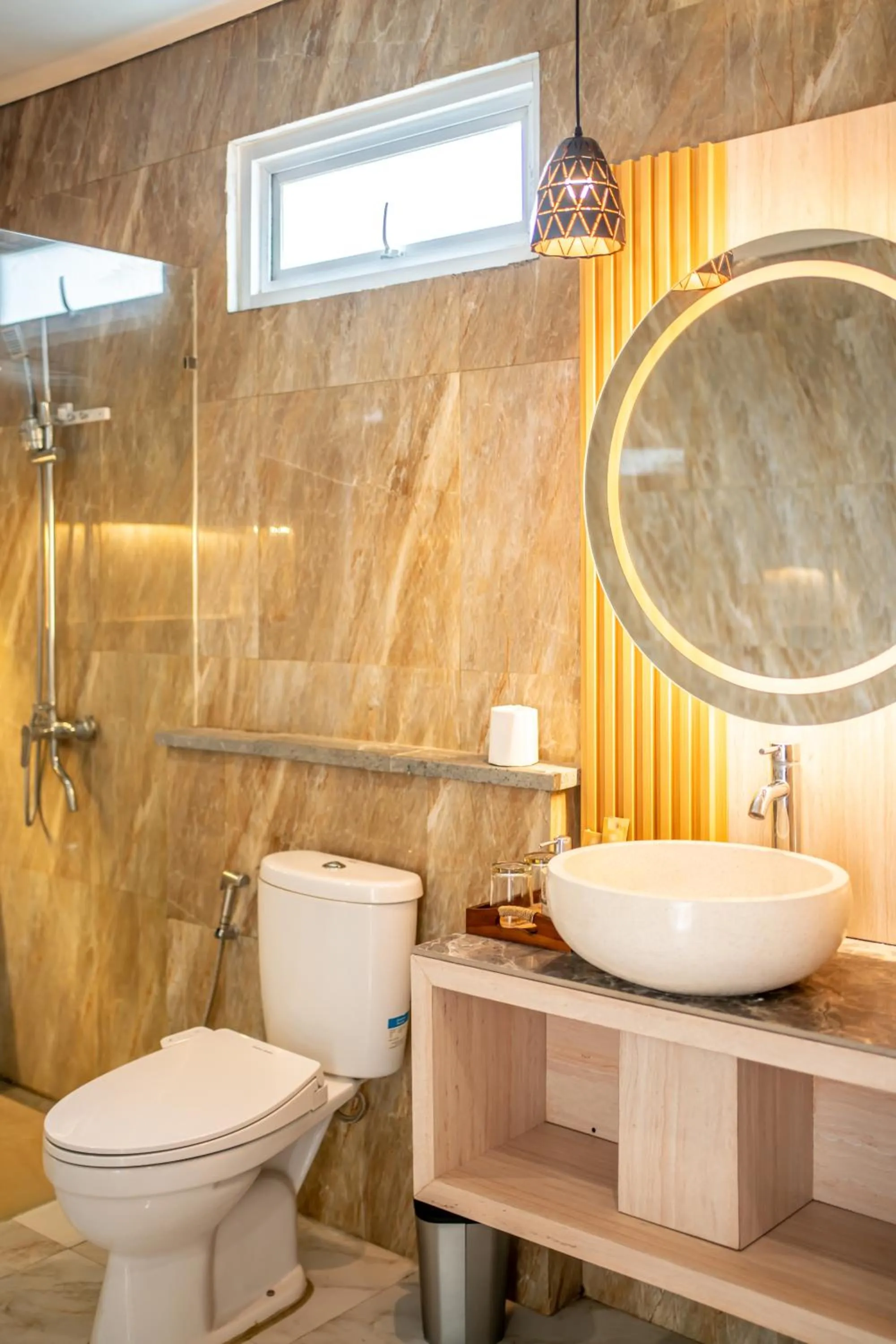 Bathroom in Dikubu Bali Villa and Suites