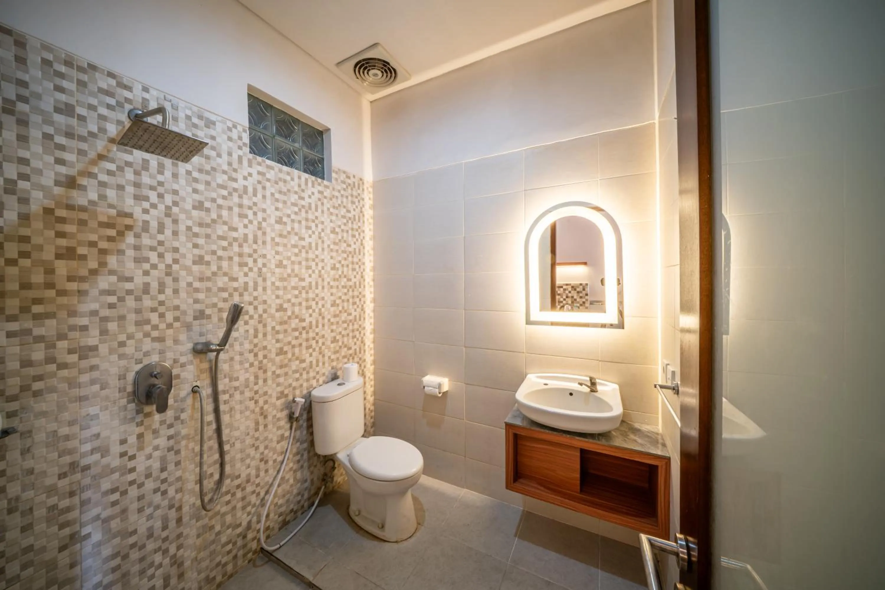 Bathroom in Dikubu Bali Villa and Suites