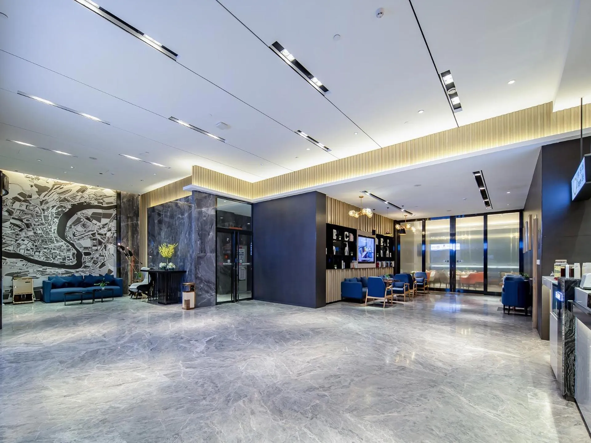 Lobby or reception in Echarm Hotel Guigang Pingnan Central Plaza Branch